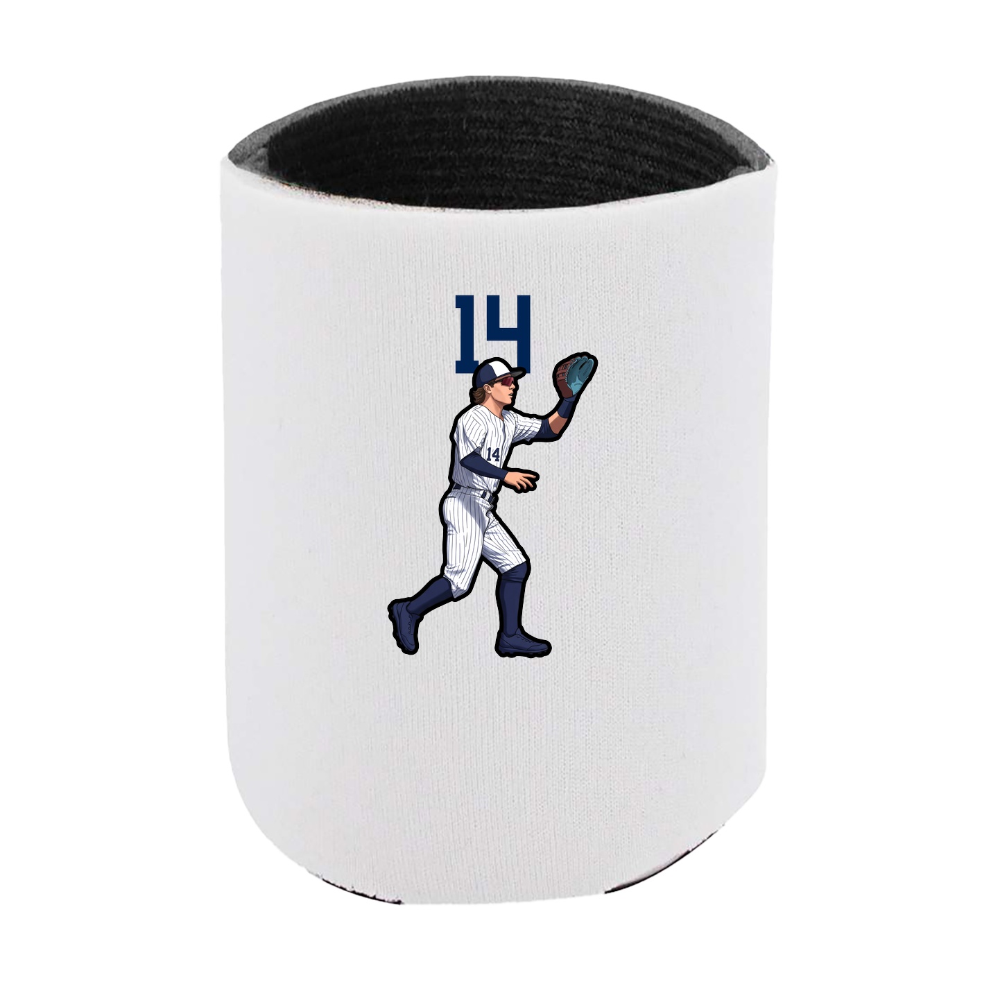 Can Holder — Number Top in White