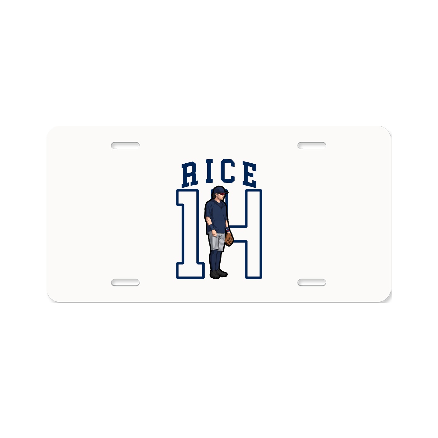 Aluminum License Plate