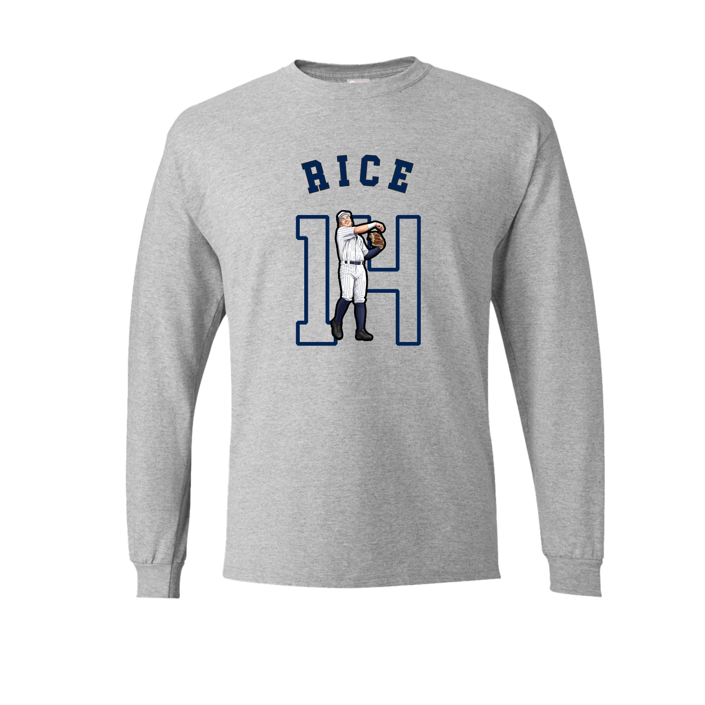 Long Sleeve Tee — Shirsey Arch in Grey