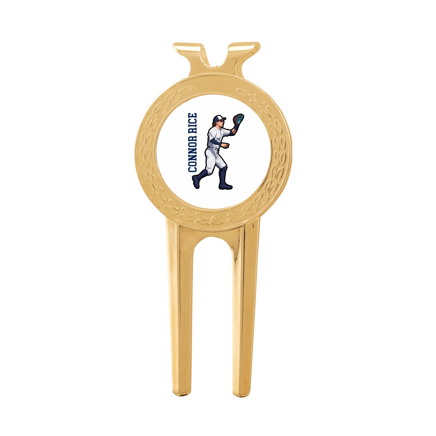 Divot Tool with Ball Marker — Name Vertical in Classic