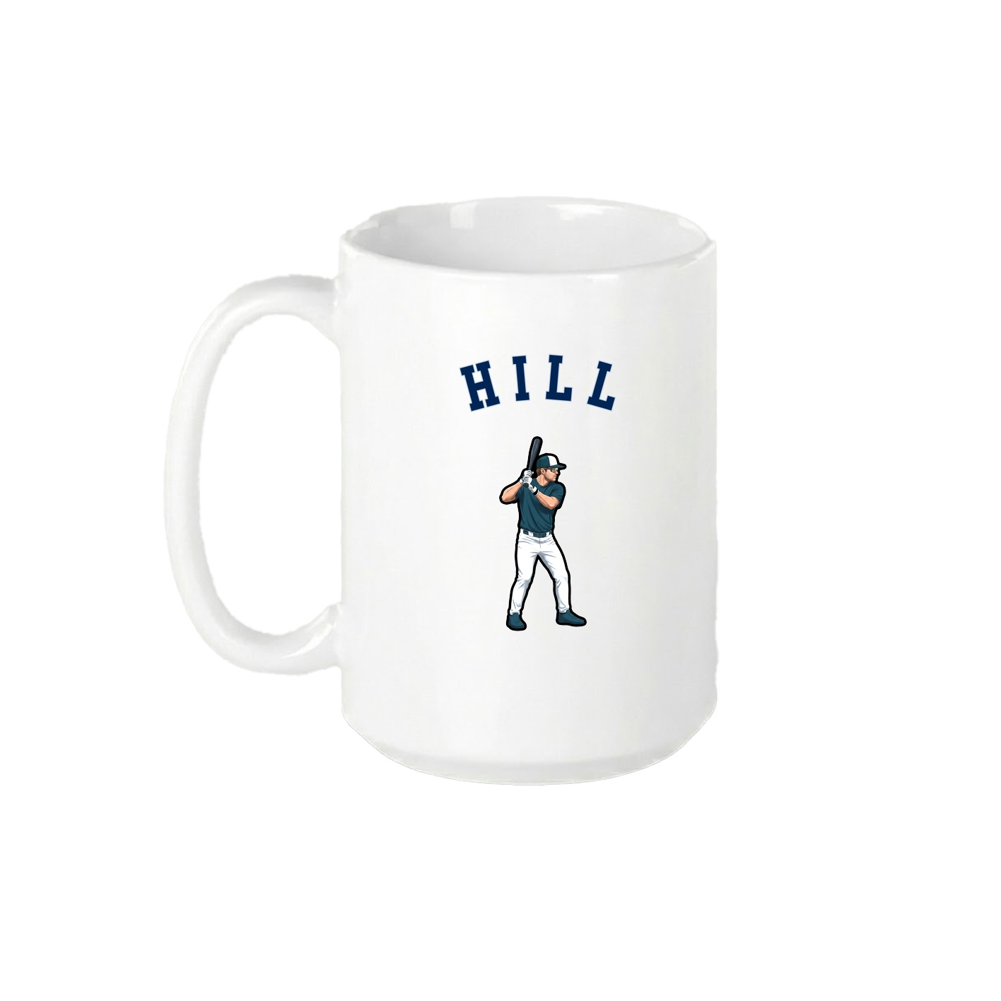 15oz Coffee Mug — Shirsey Arch in White