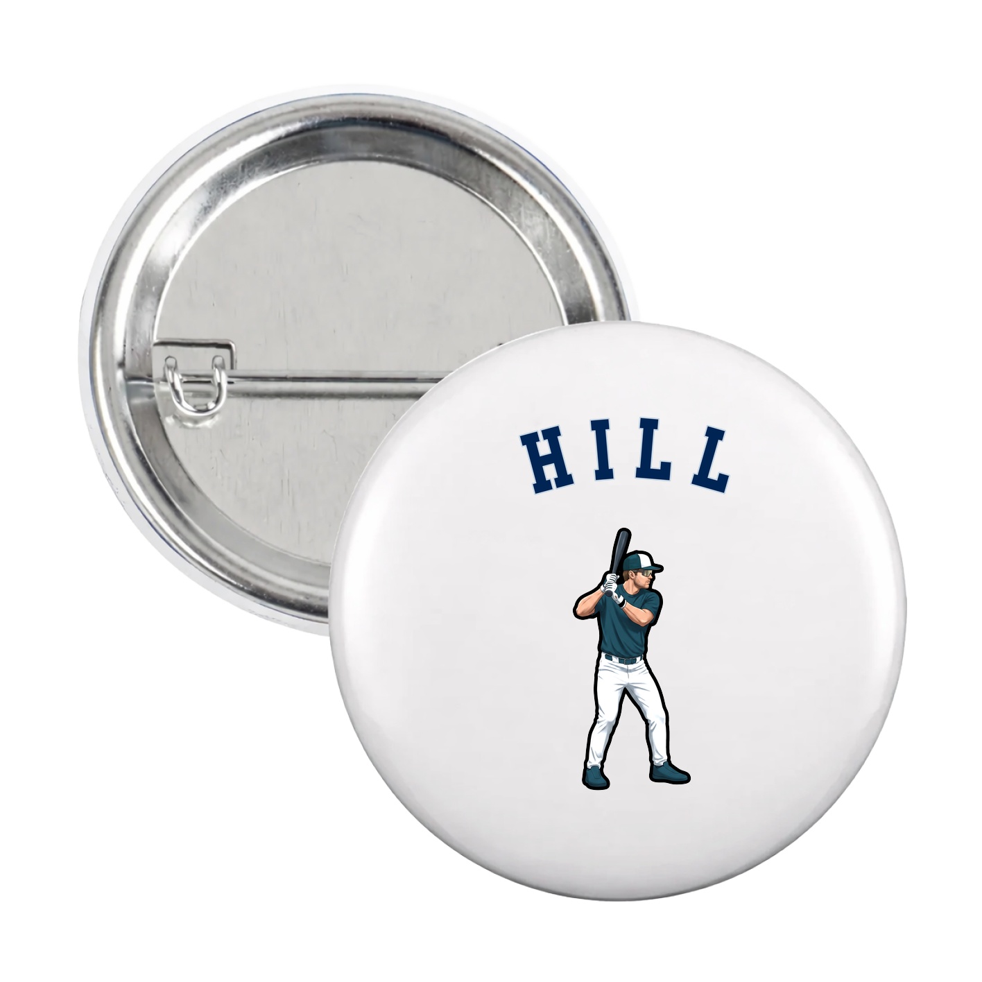 Game Day Button — Shirsey Arch in White