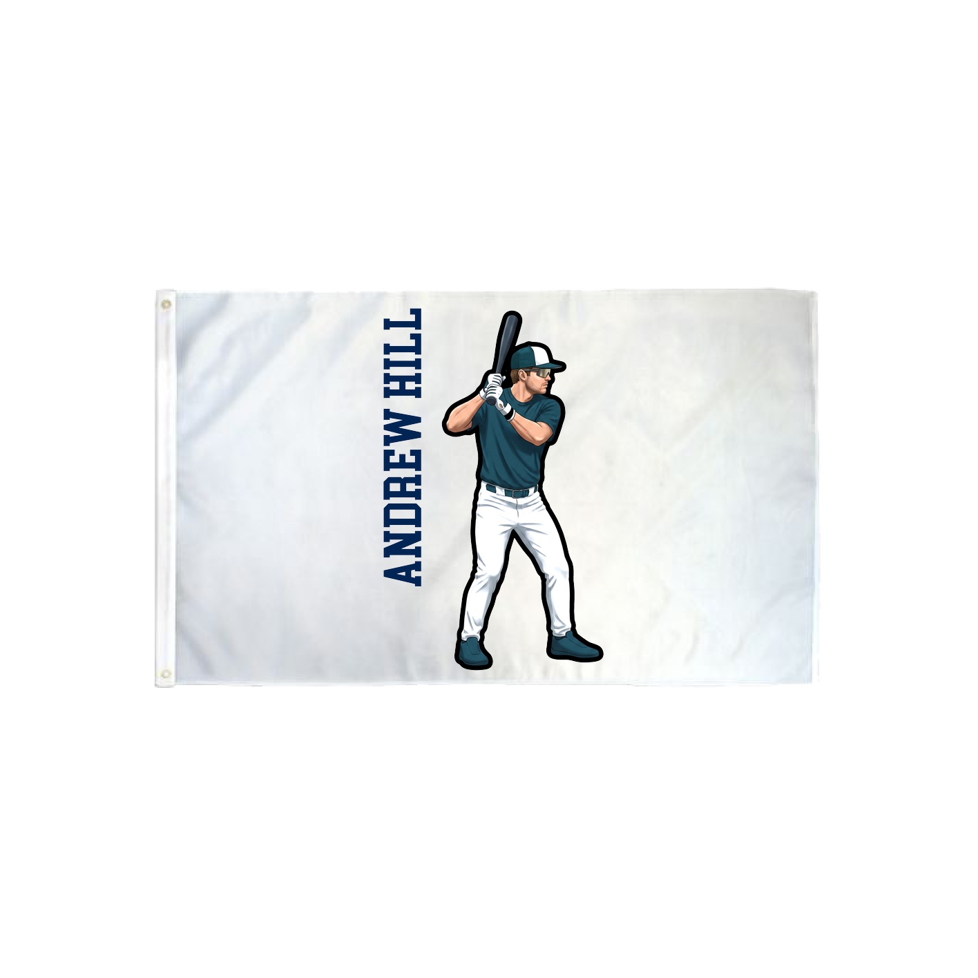3x5 Flag — Name Vertical in Classic