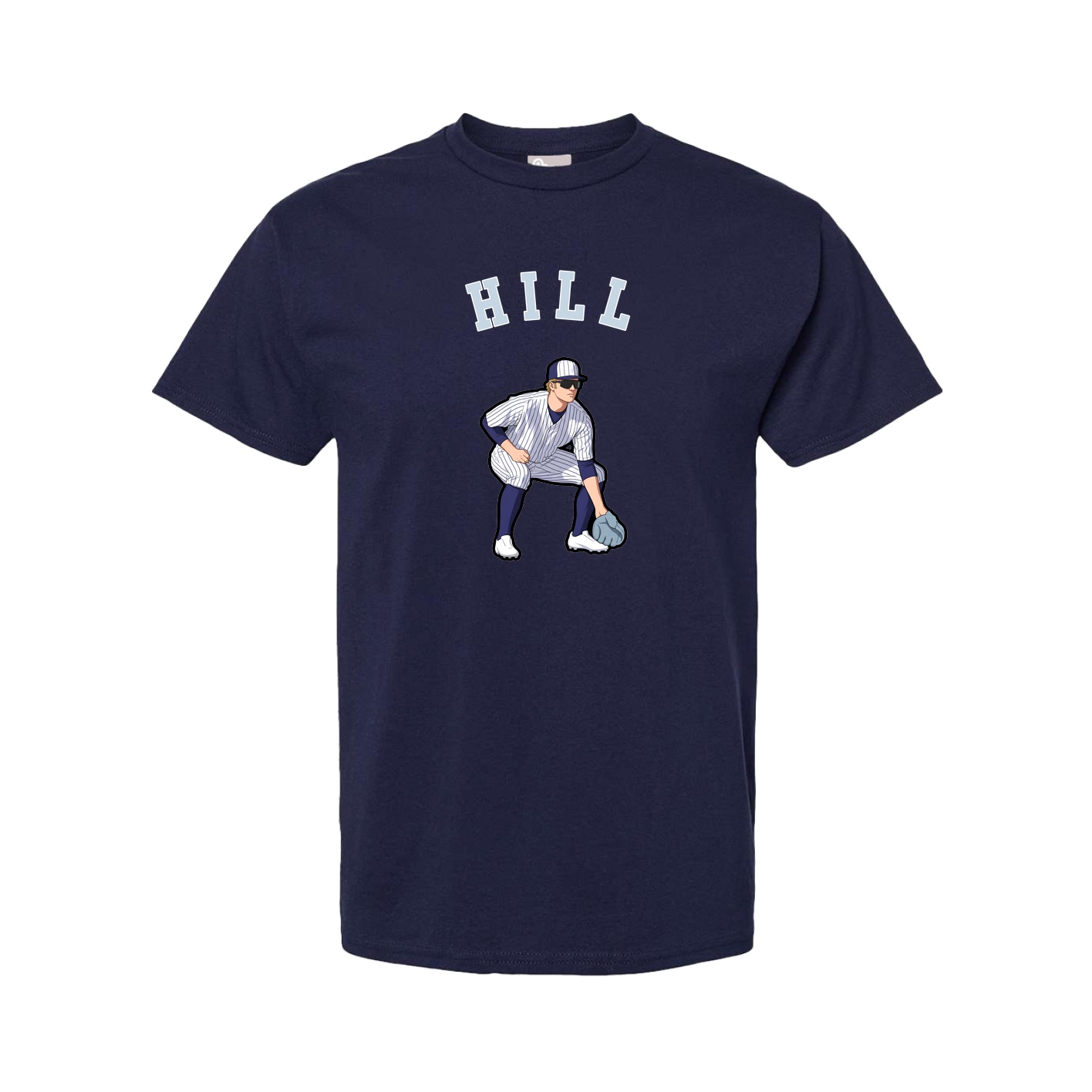 Youth Tee — Shirsey Arch in Navy