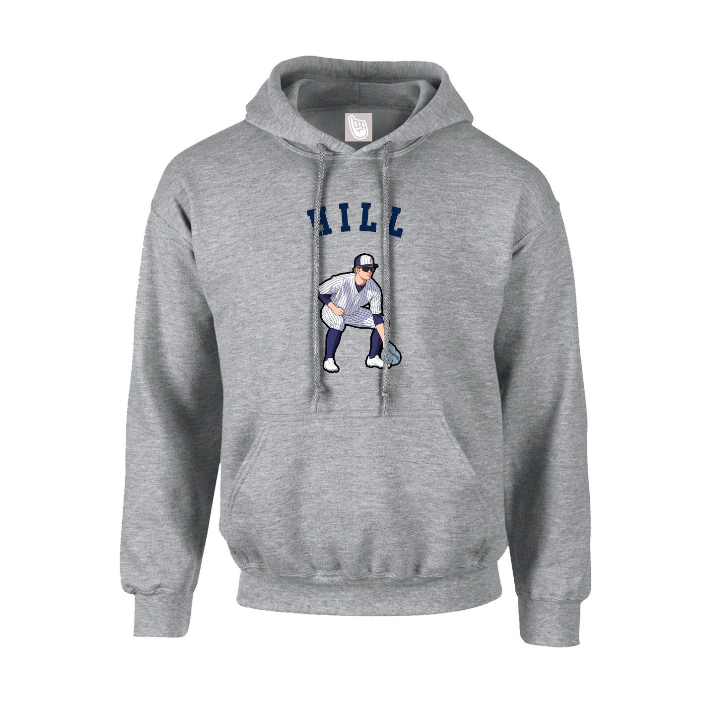 Youth Hoodie — Shirsey Arch in Grey