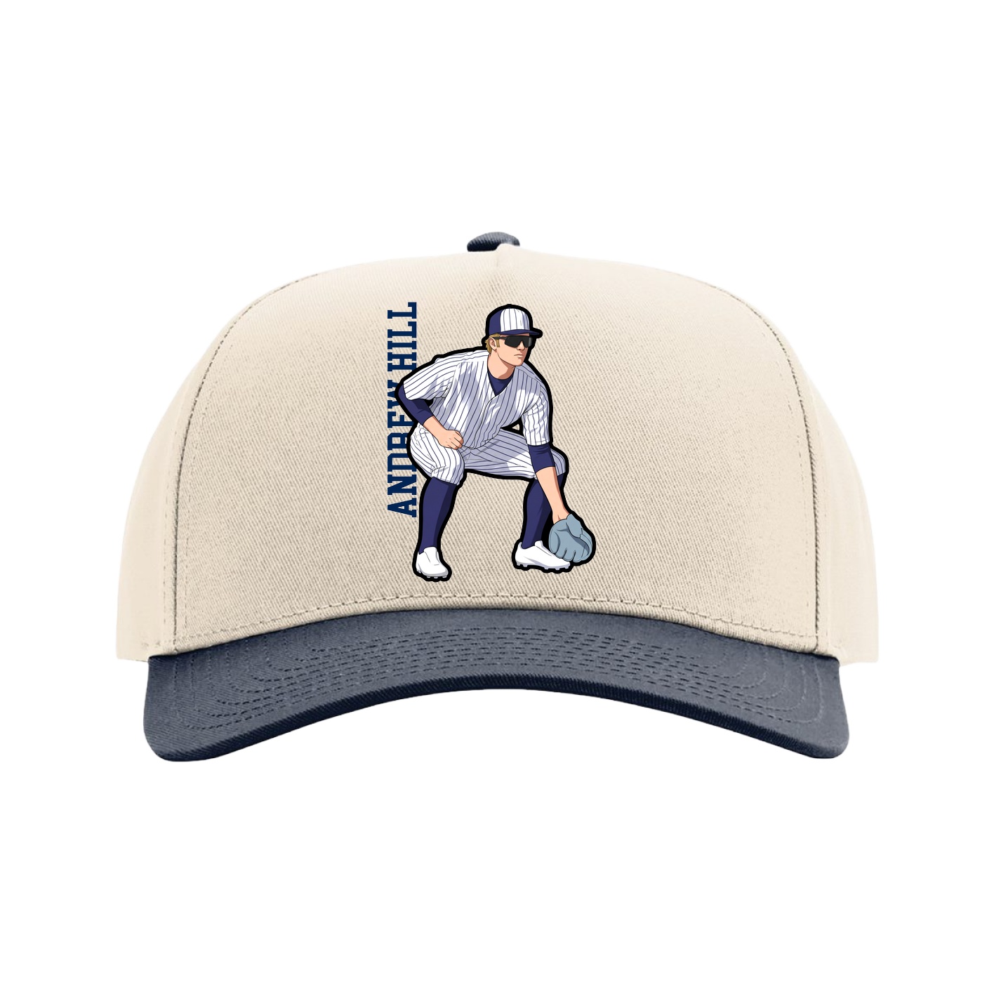 Full Fabric Five-Panel Champ Cap