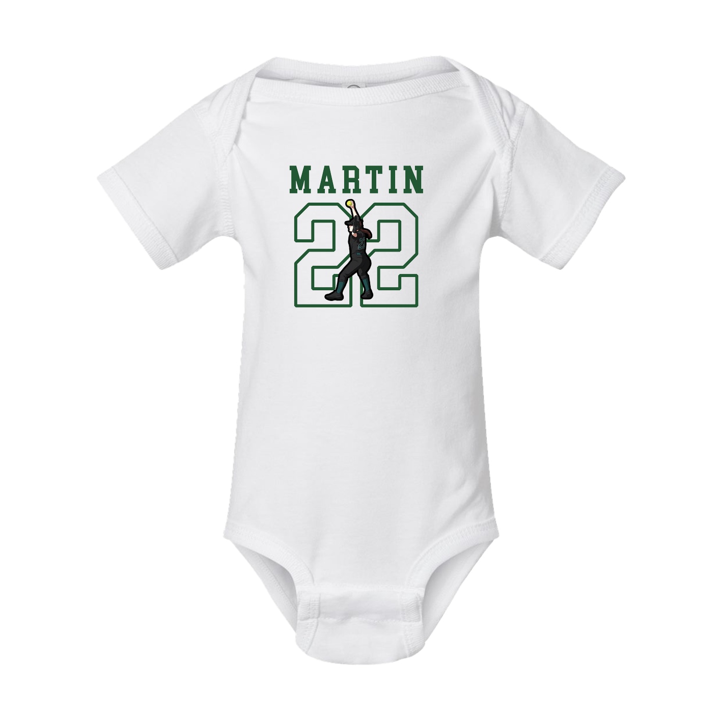 Baby Onesie — Shirsey in White
