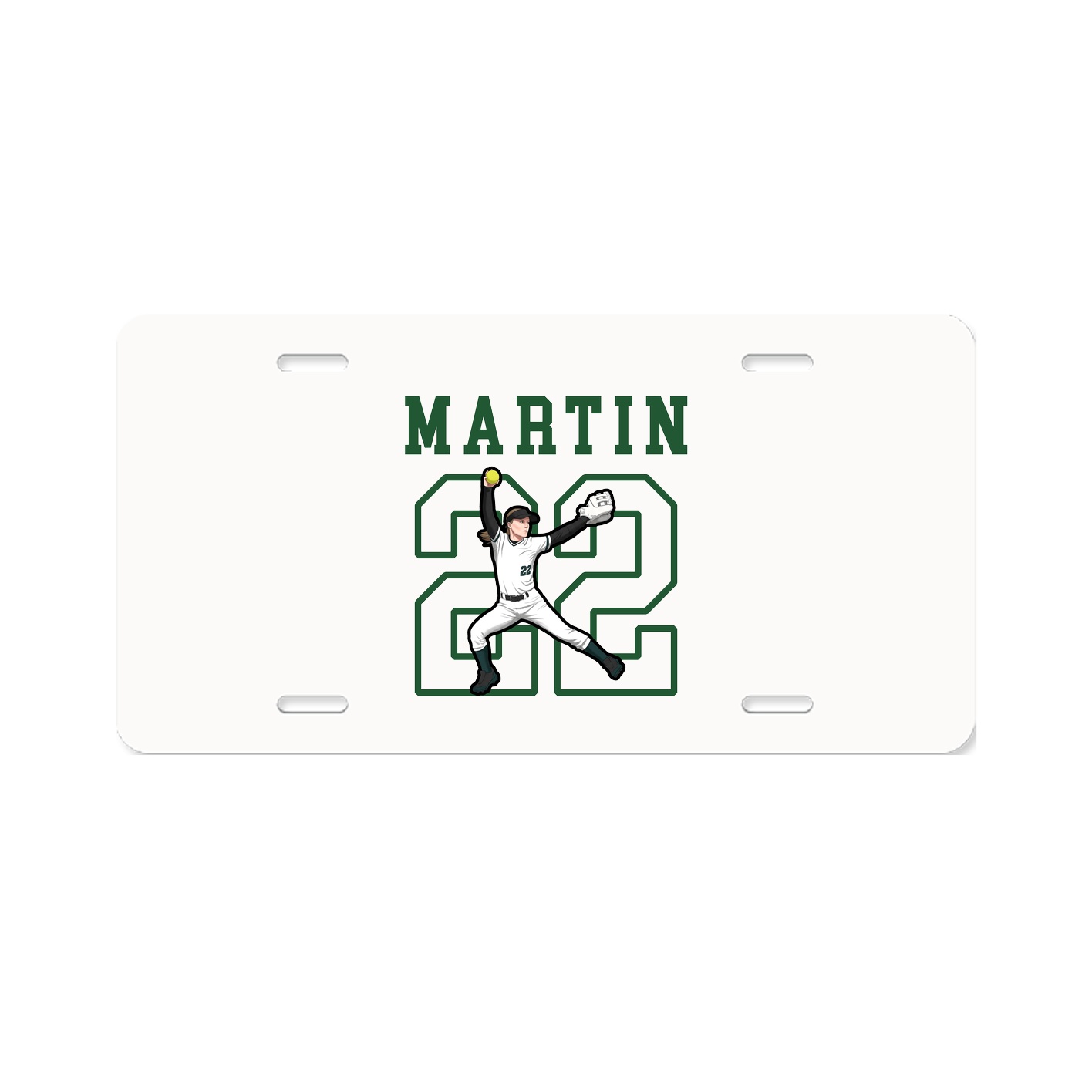 License Plate — Shirsey in Classic