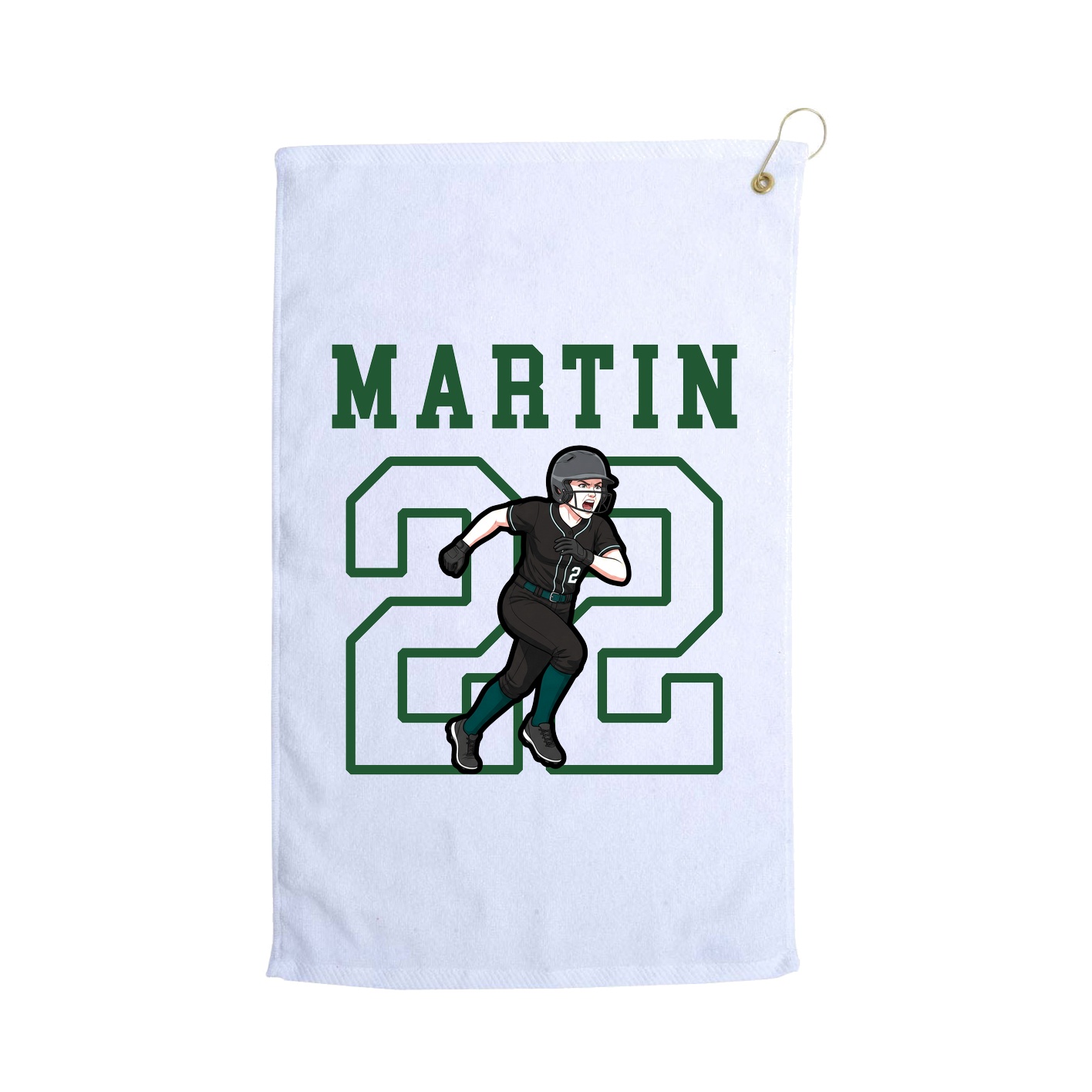 Golf Towel — Shirsey in White