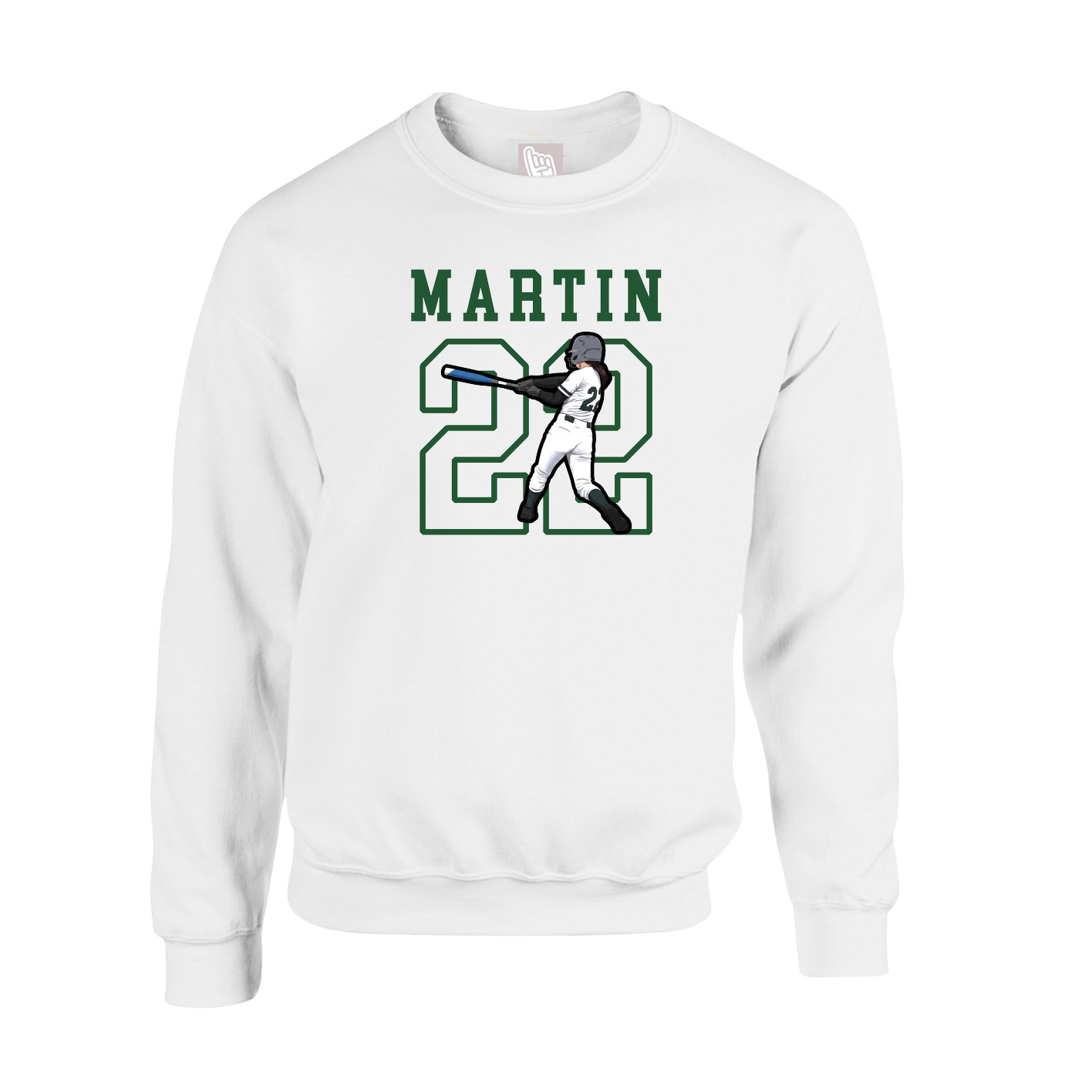 Fleece Crew — Shirsey in White