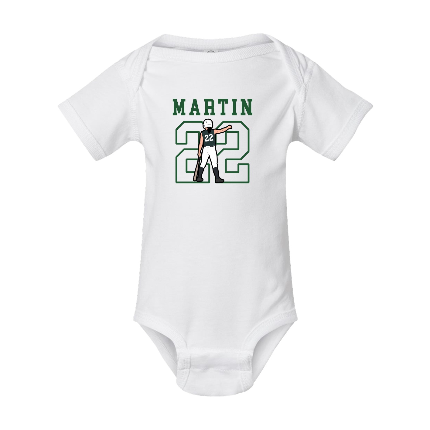 Baby Onesie — Shirsey in White