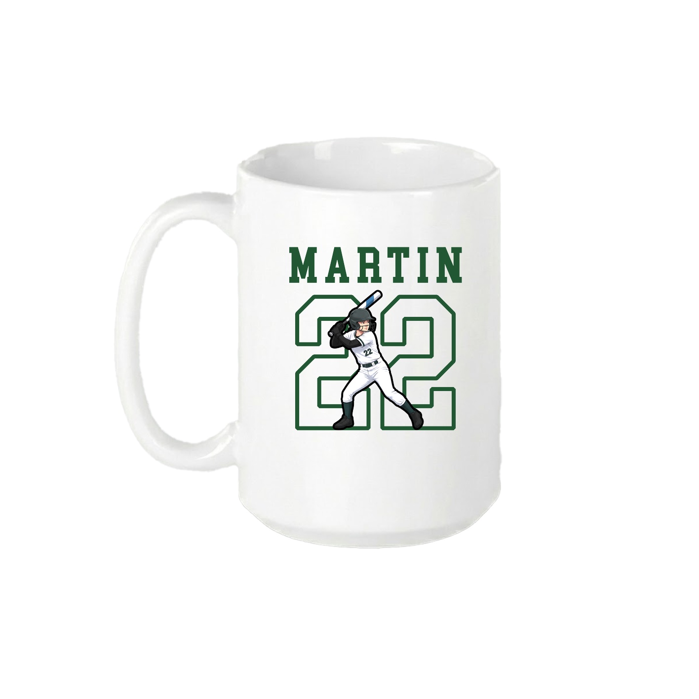15oz Coffee Mug — Shirsey in White