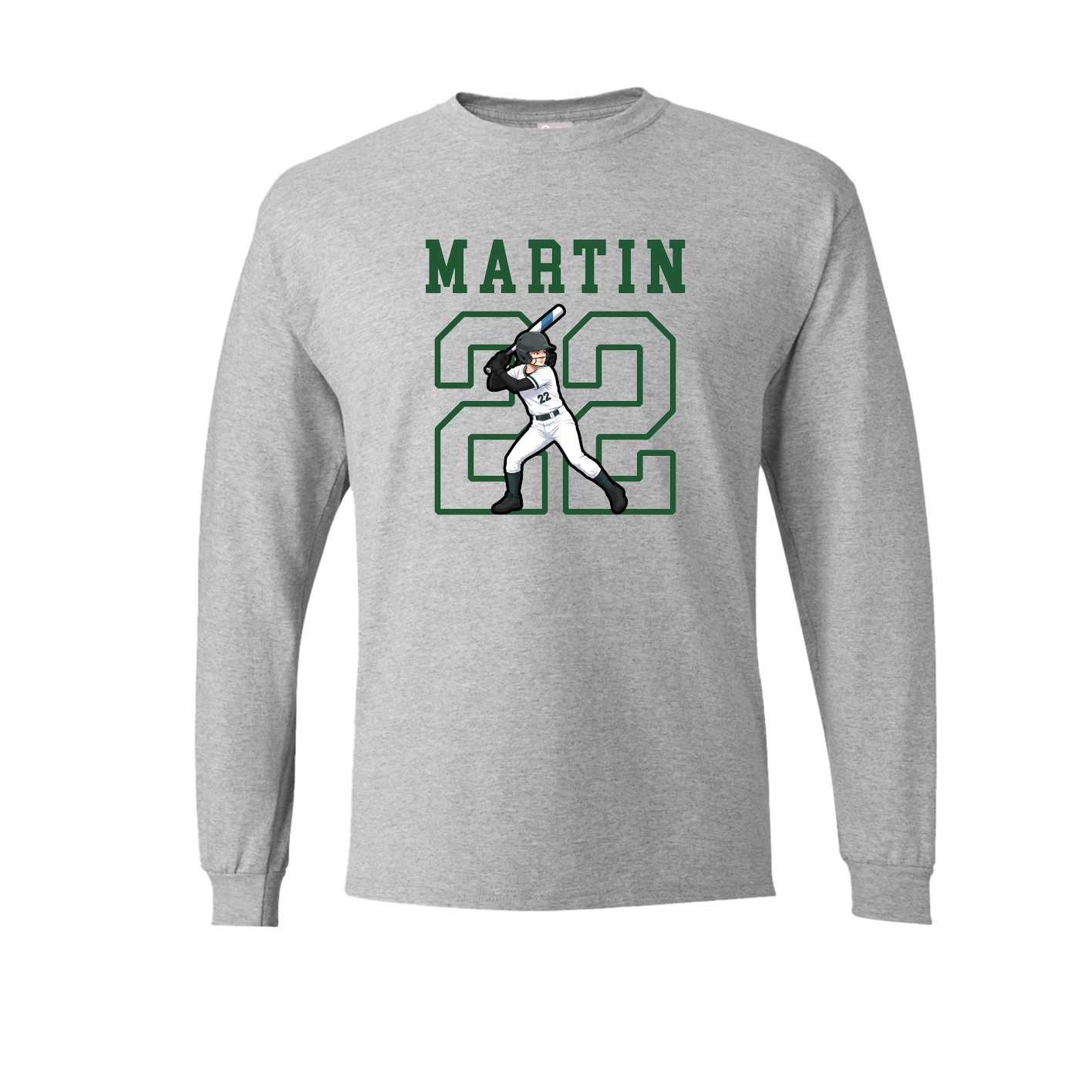 Long Sleeve Tee — Shirsey in Grey