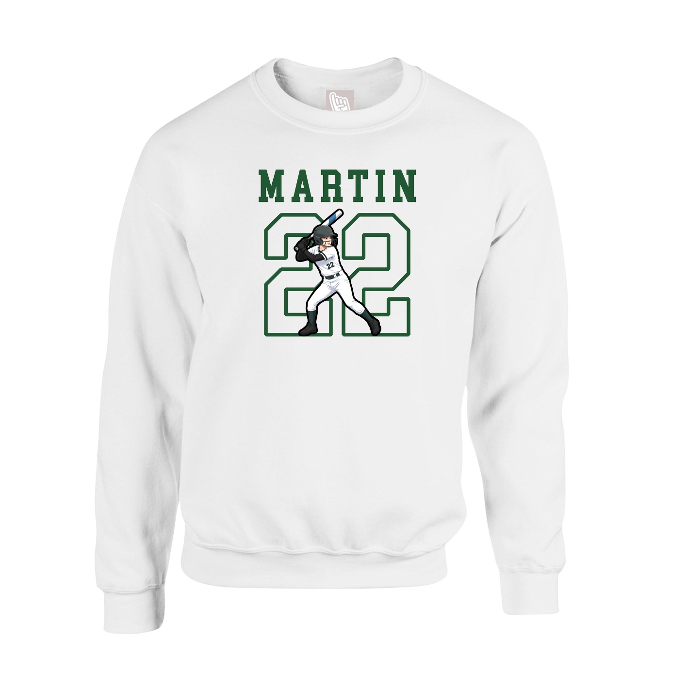 Fleece Crew — Shirsey in White