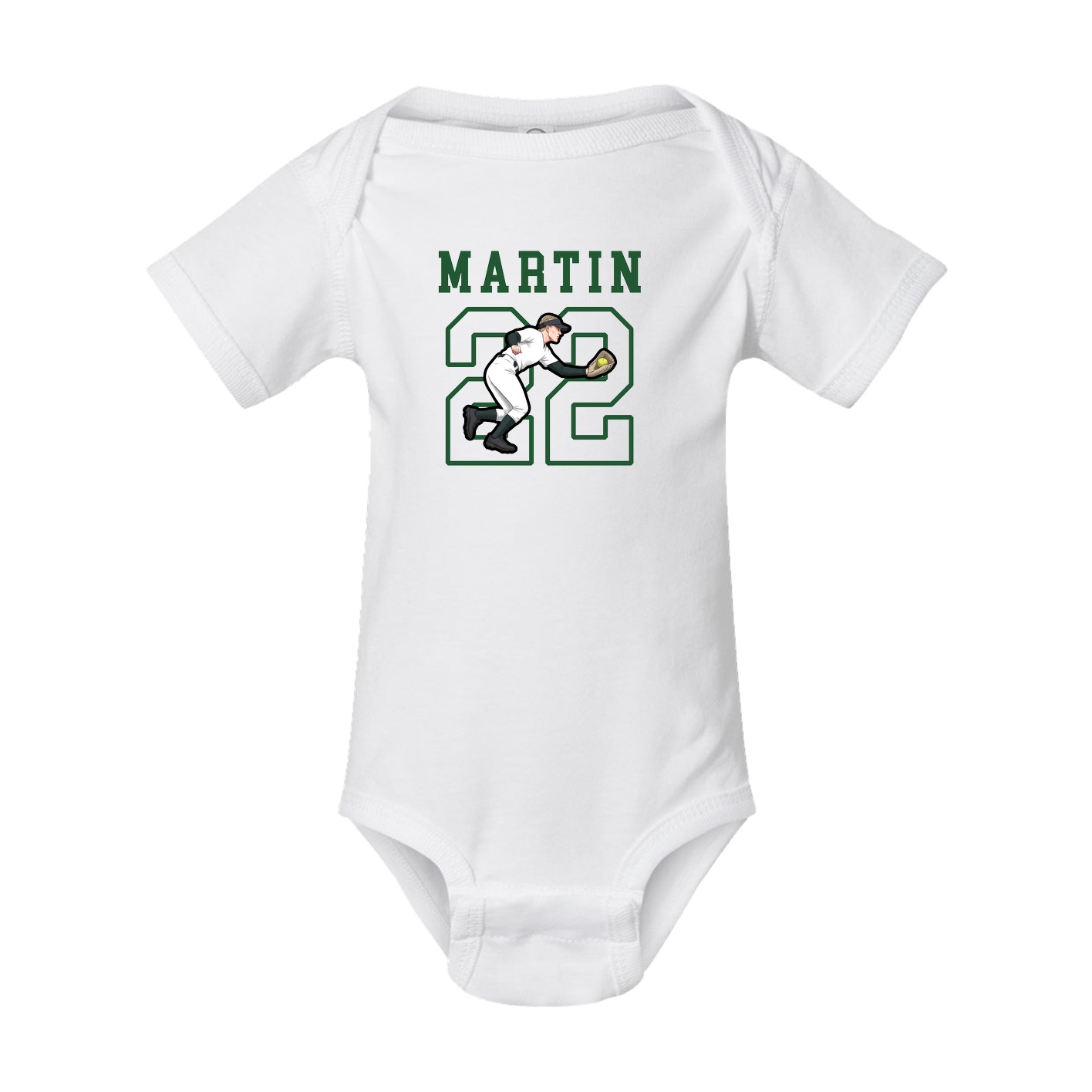 Baby Onesie — Shirsey in White