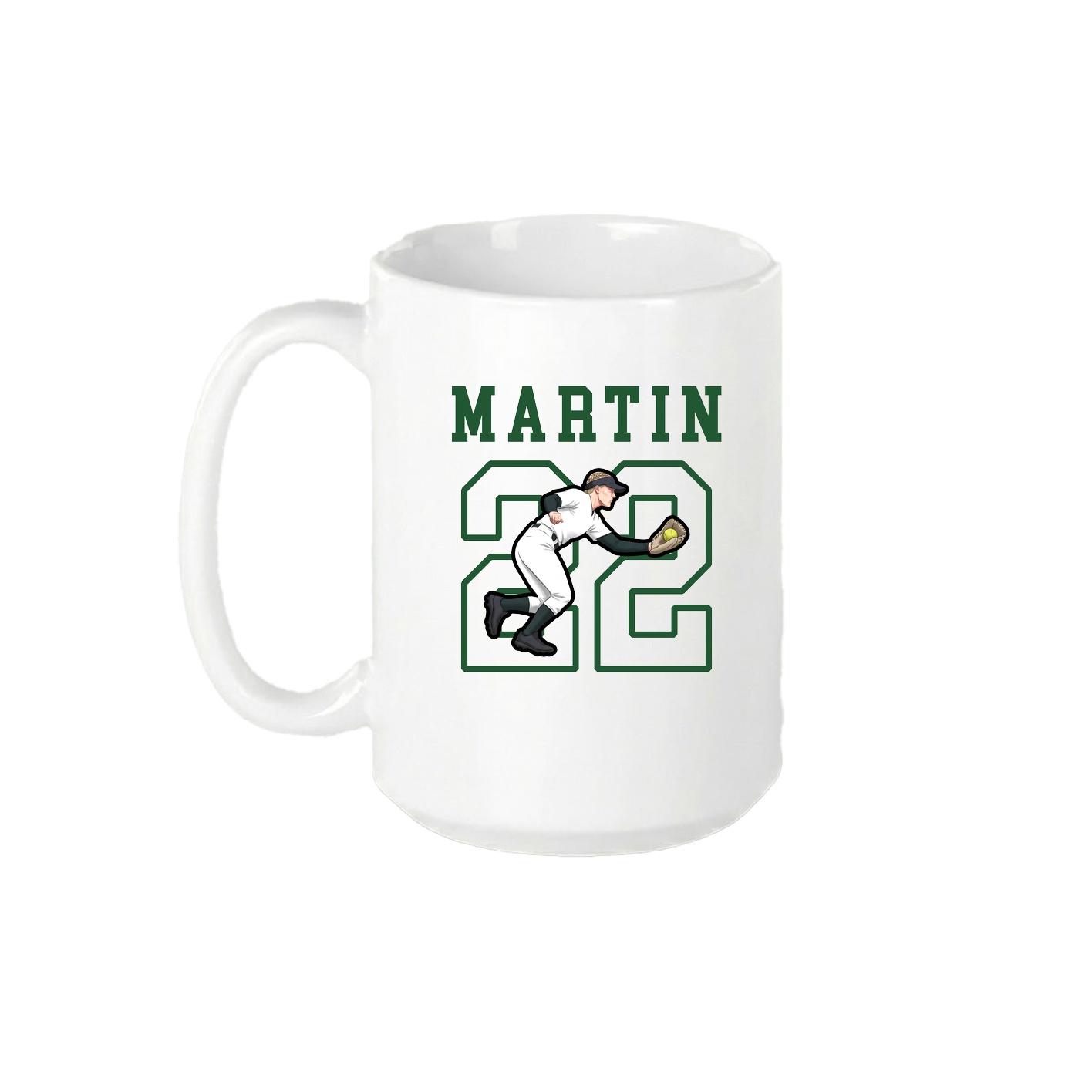 15oz Coffee Mug — Shirsey in White