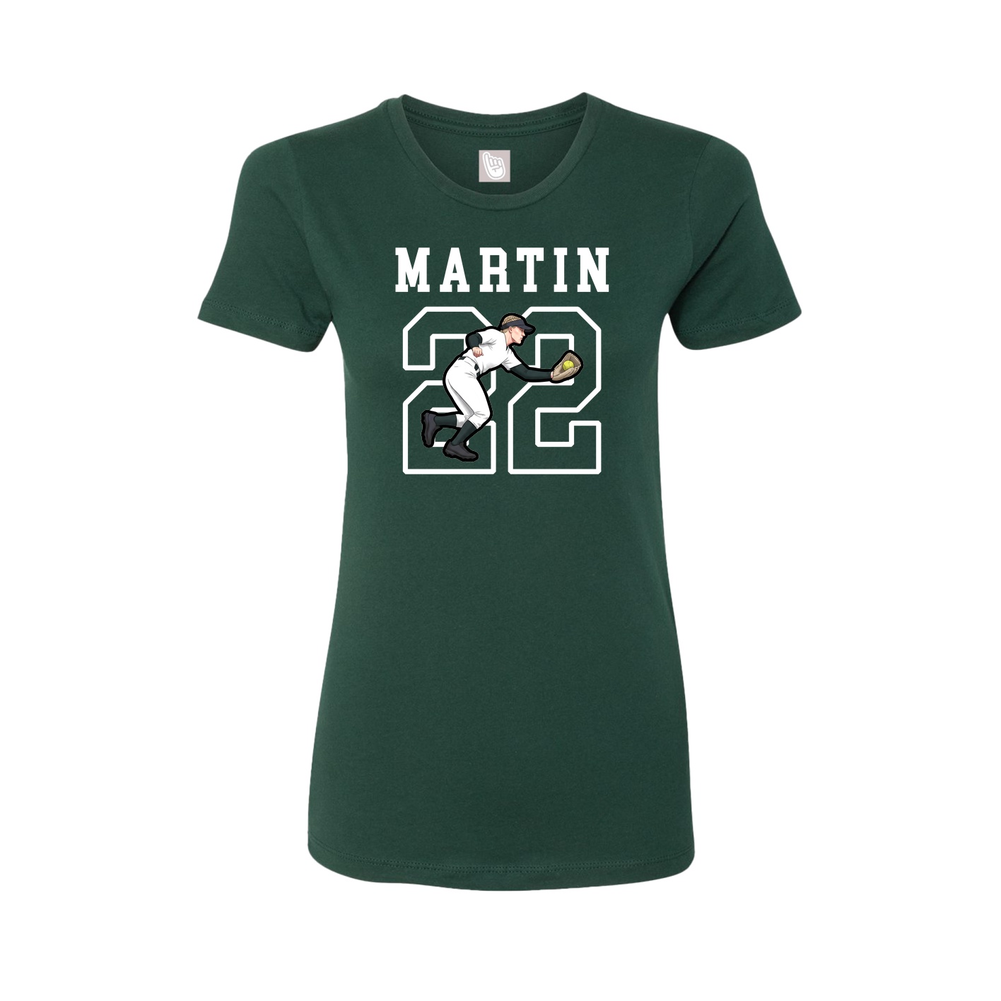 Fitted Women's Tee — Shirsey in Green