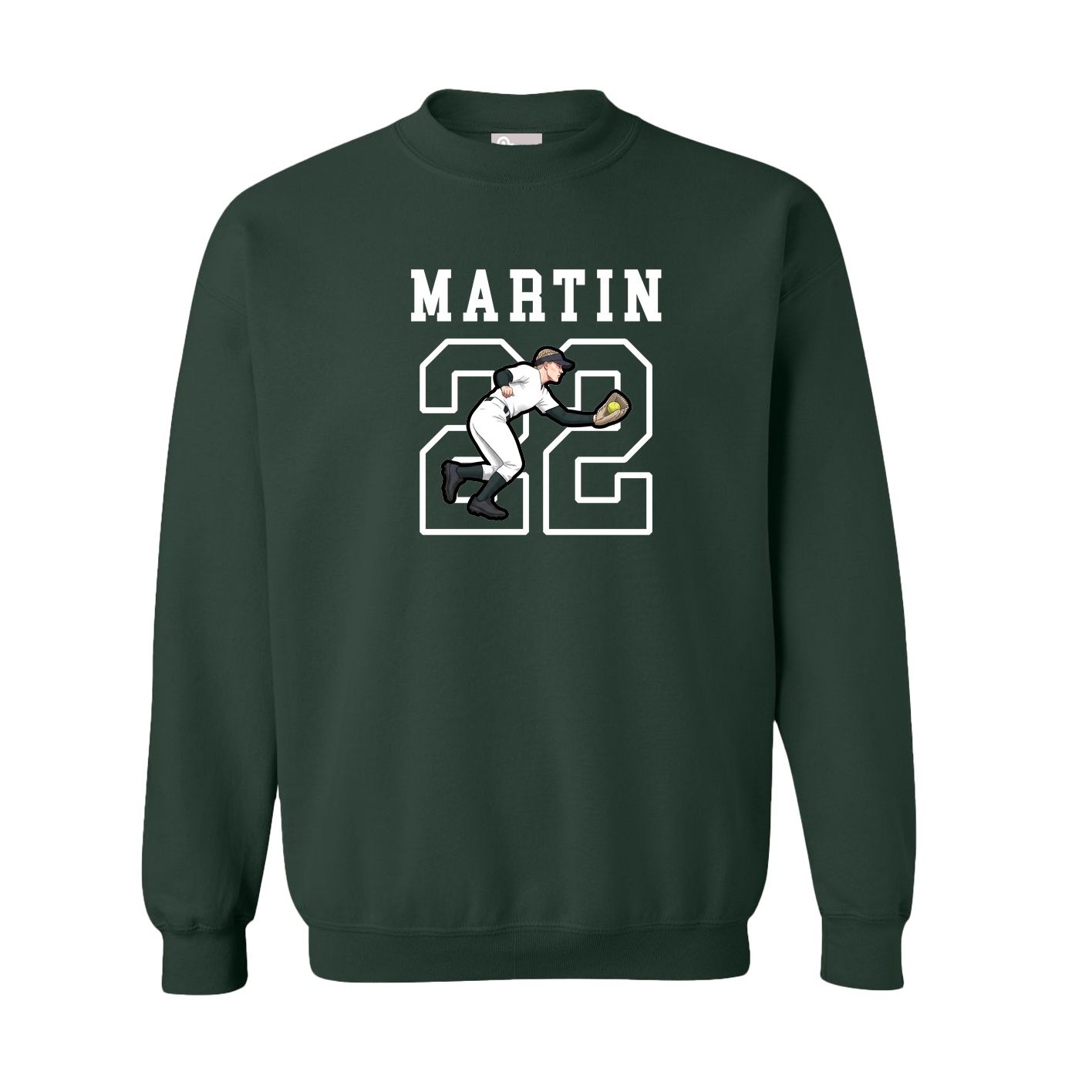 Fleece Crew — Shirsey in Green
