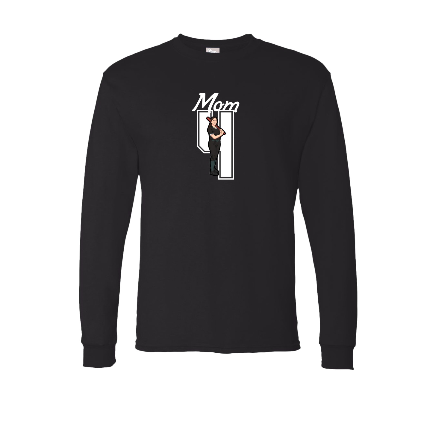Long Sleeve Tee — Mothers Day Shirsey in Black