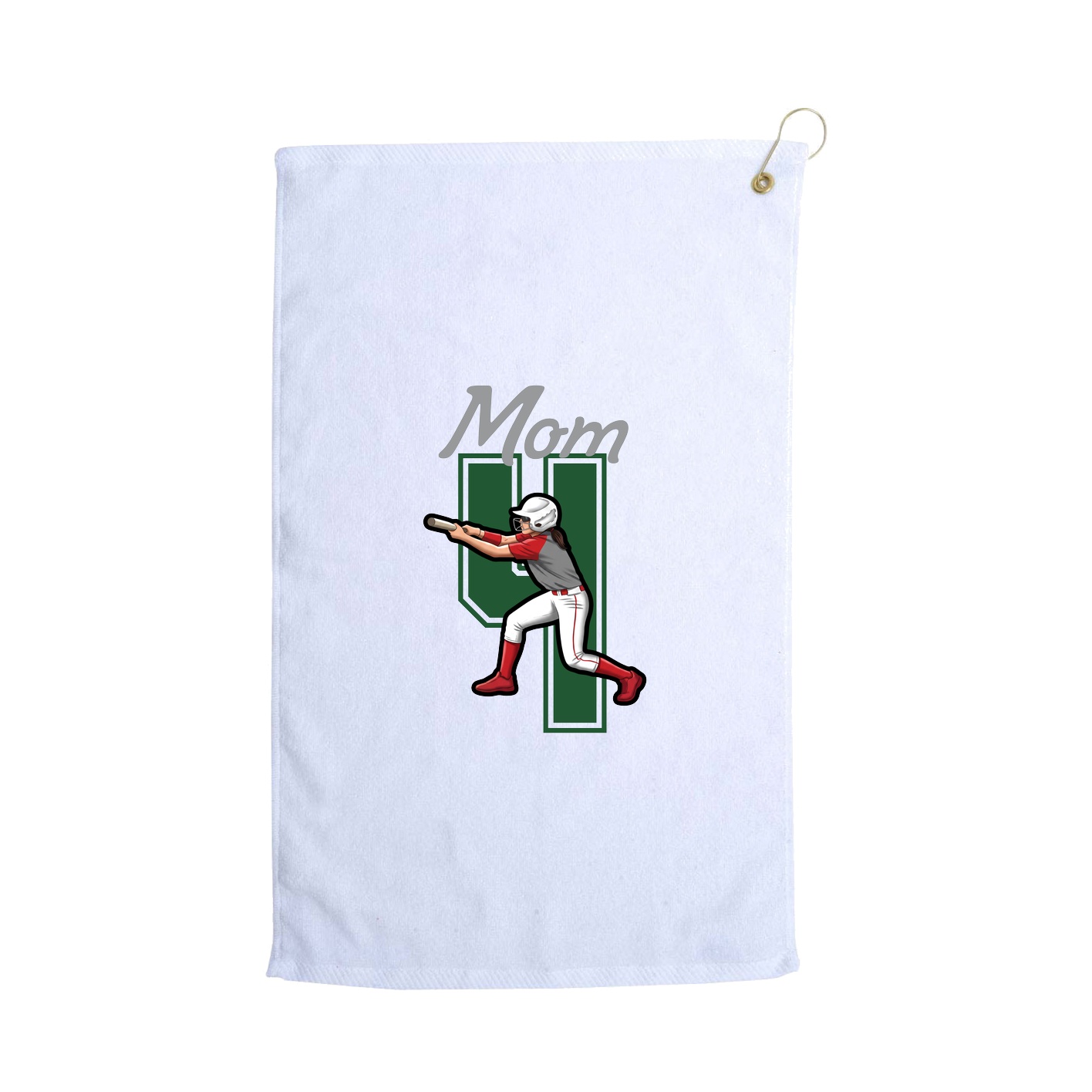 Golf Towel — Mothers Day Shirsey in White