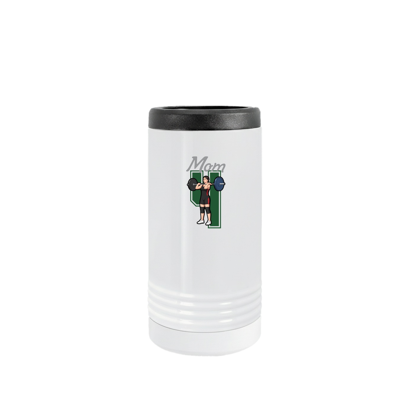 Slim Beverage Holder — Mothers Day Shirsey in White