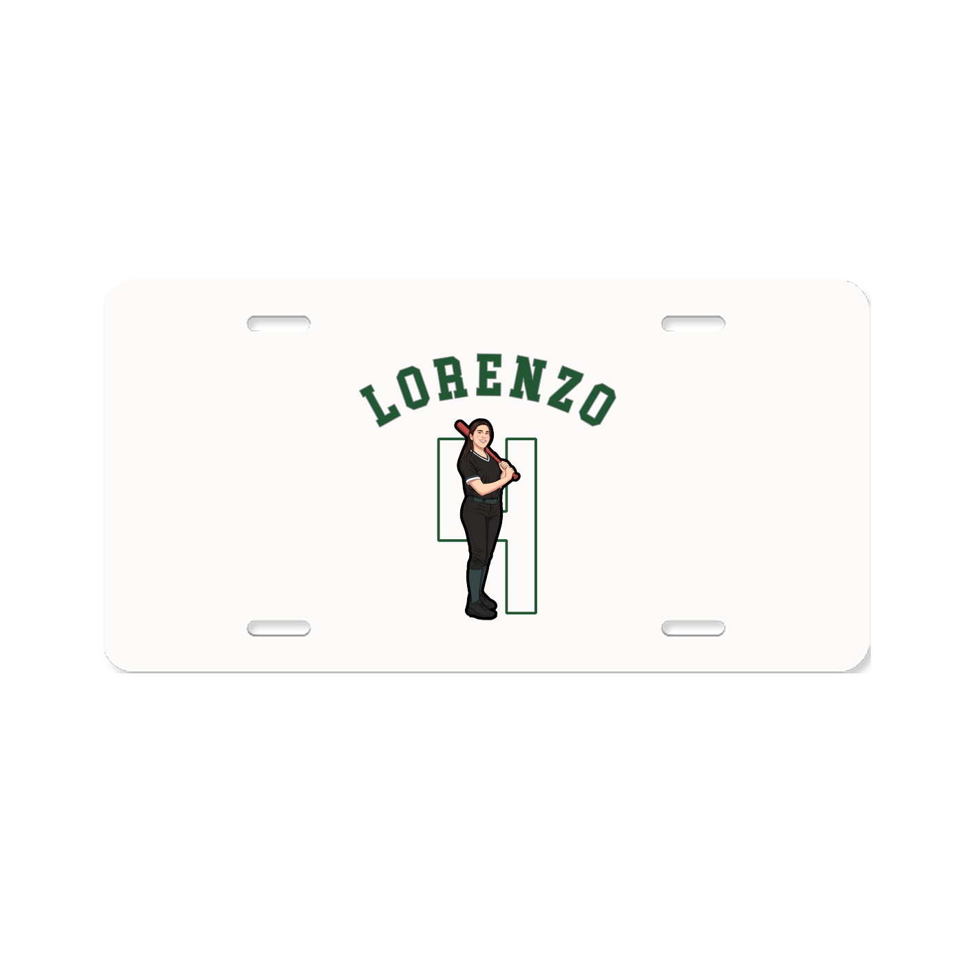 License Plate — Shirsey Arch in Classic