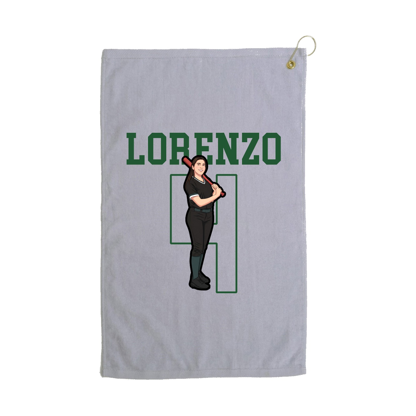 Golf Towel — Shirsey in Grey