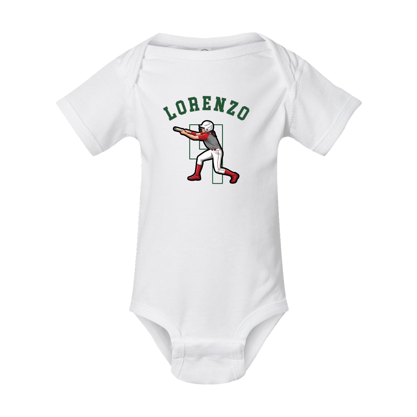Baby Onesie — Shirsey Arch in White