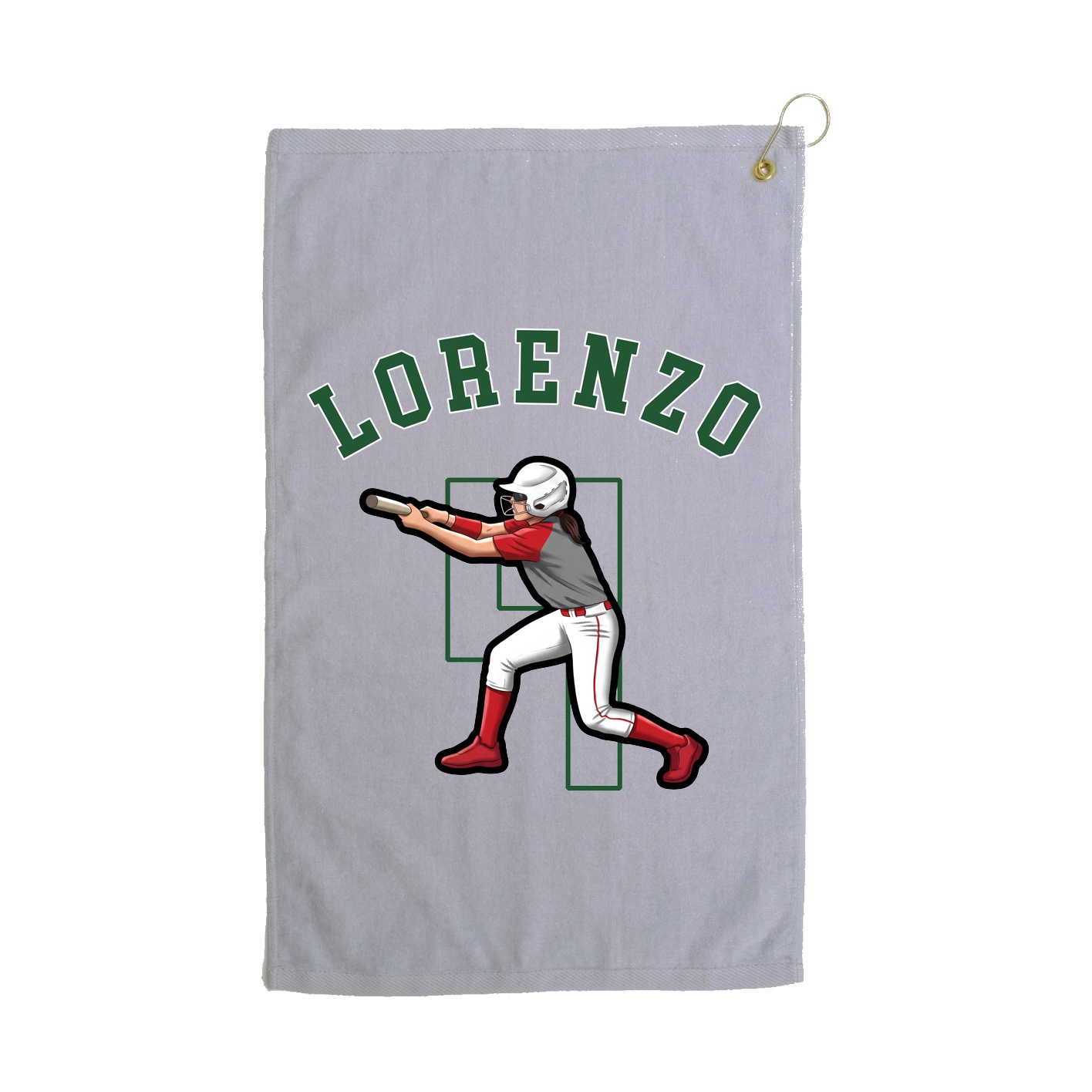Golf Towel — Shirsey Arch in Grey