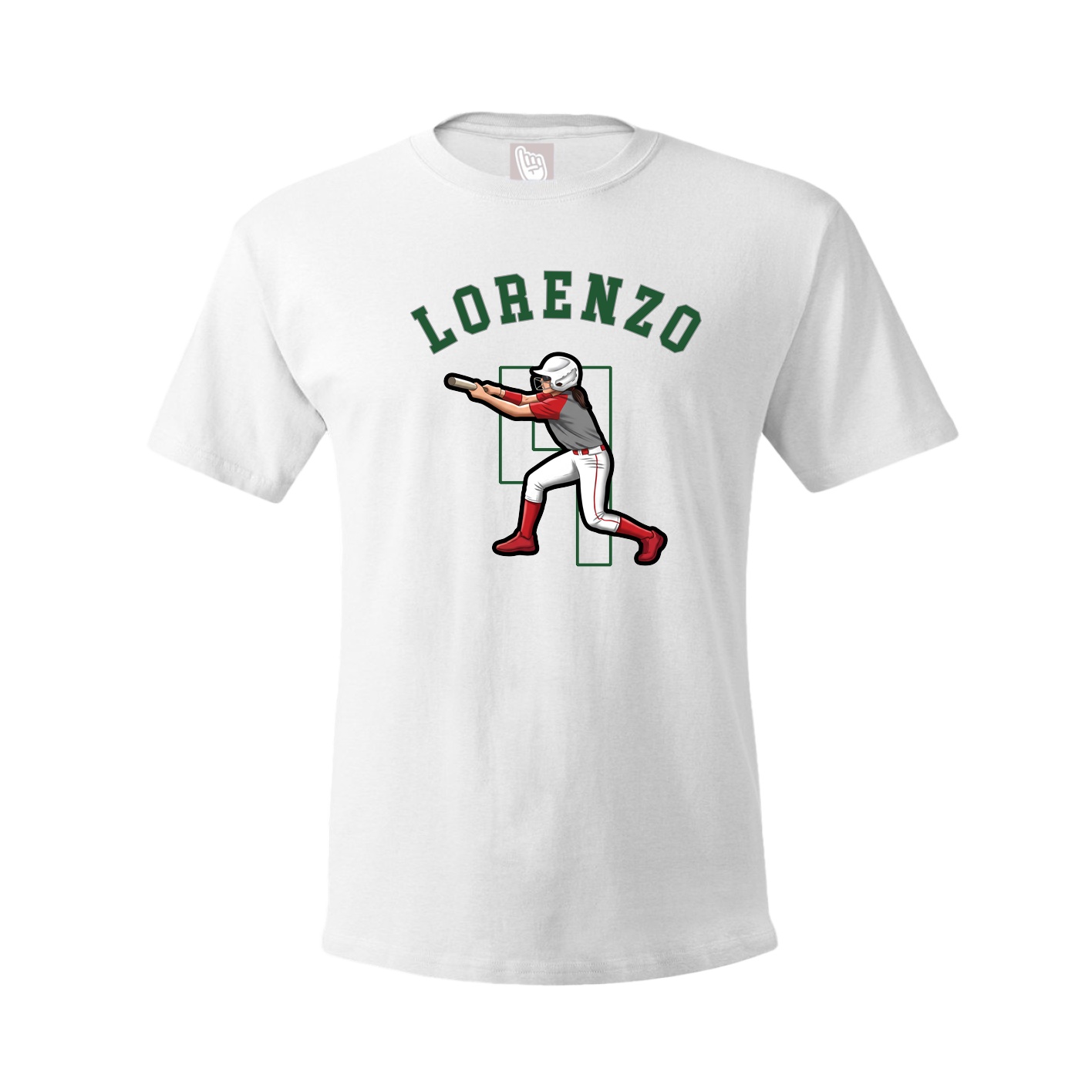 Youth Tee — Shirsey Arch in White