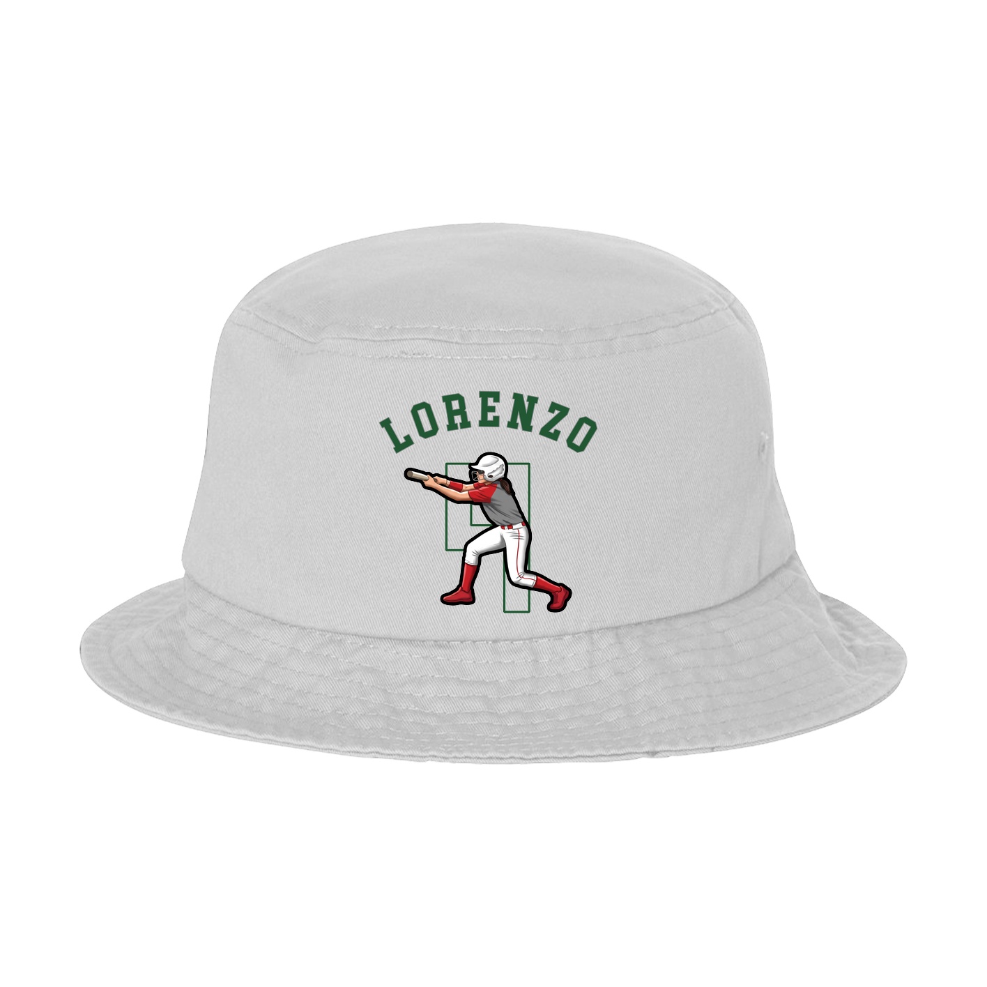 Bucket Cap — Shirsey Arch in White