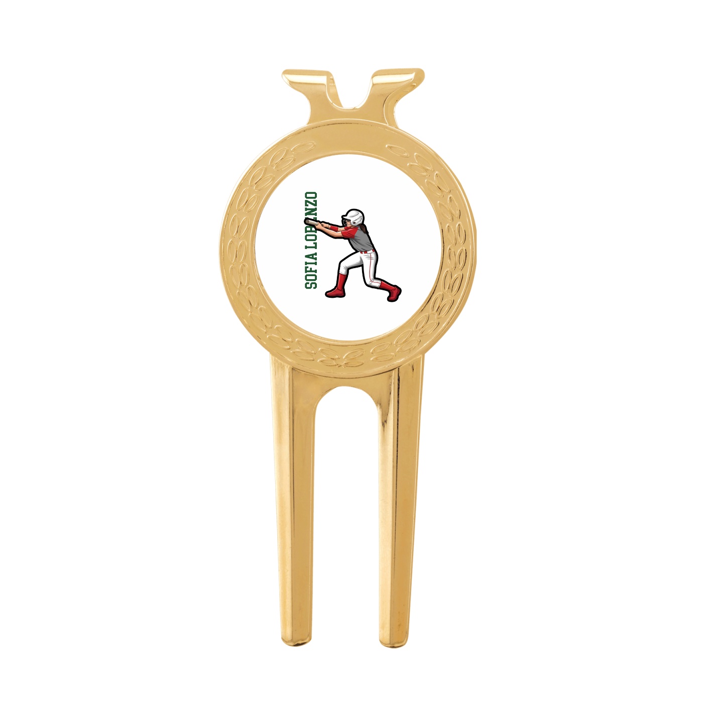 Divot Tool with Ball Marker — Name Vertical in Classic