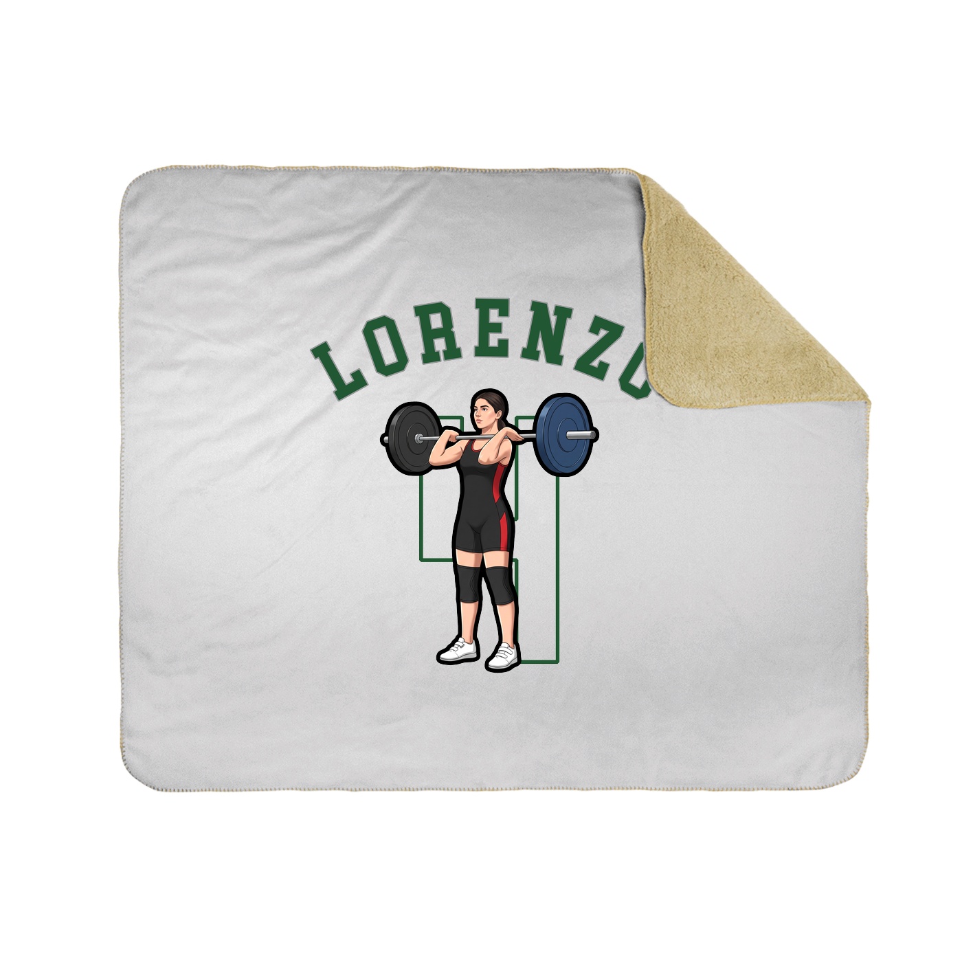 Throw Blanket — Shirsey Arch in White
