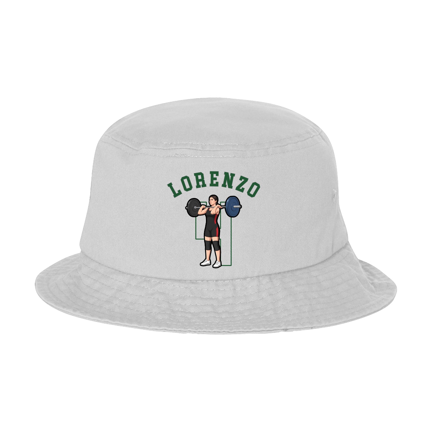 Bucket Cap — Shirsey Arch in White