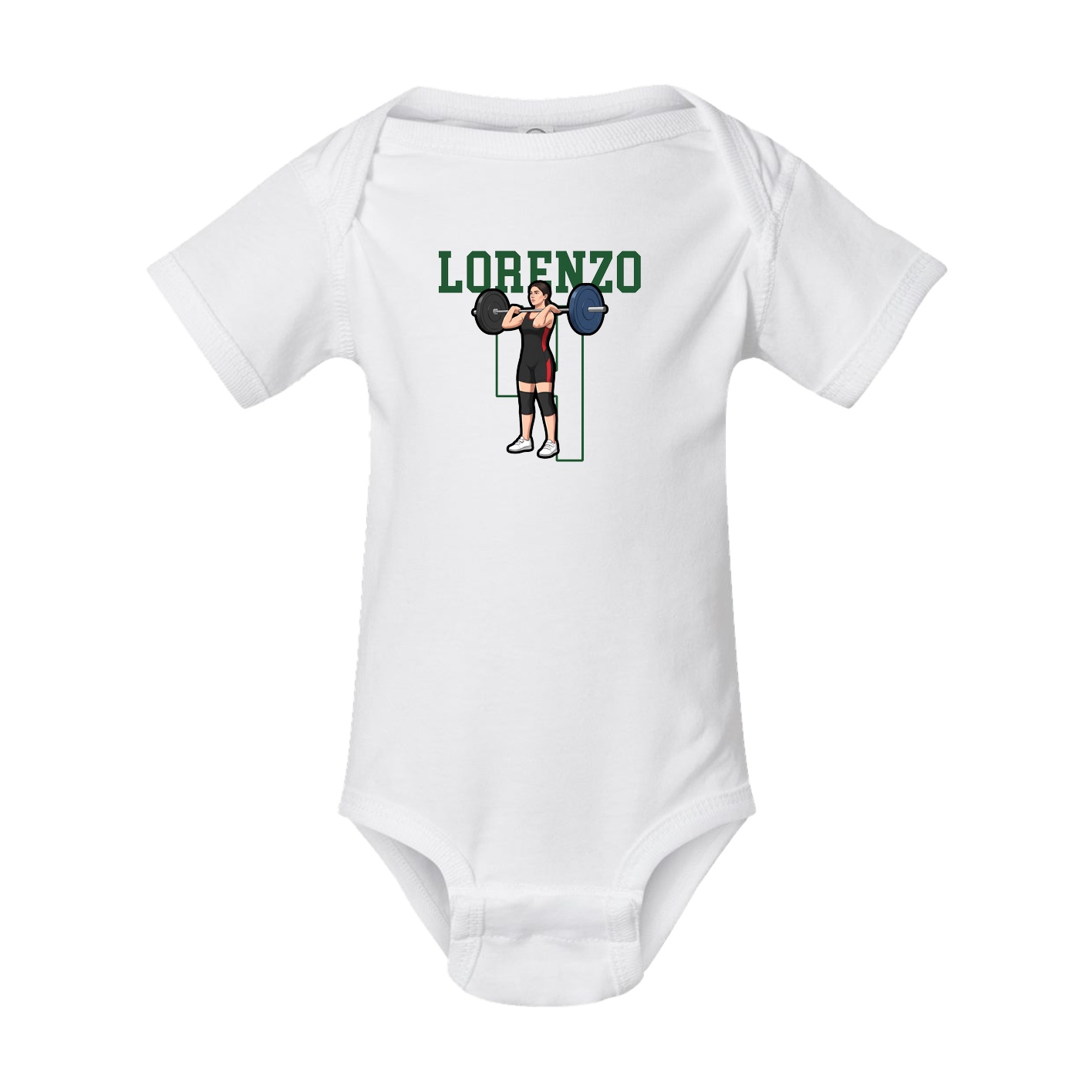 Baby Onesie — Shirsey in White