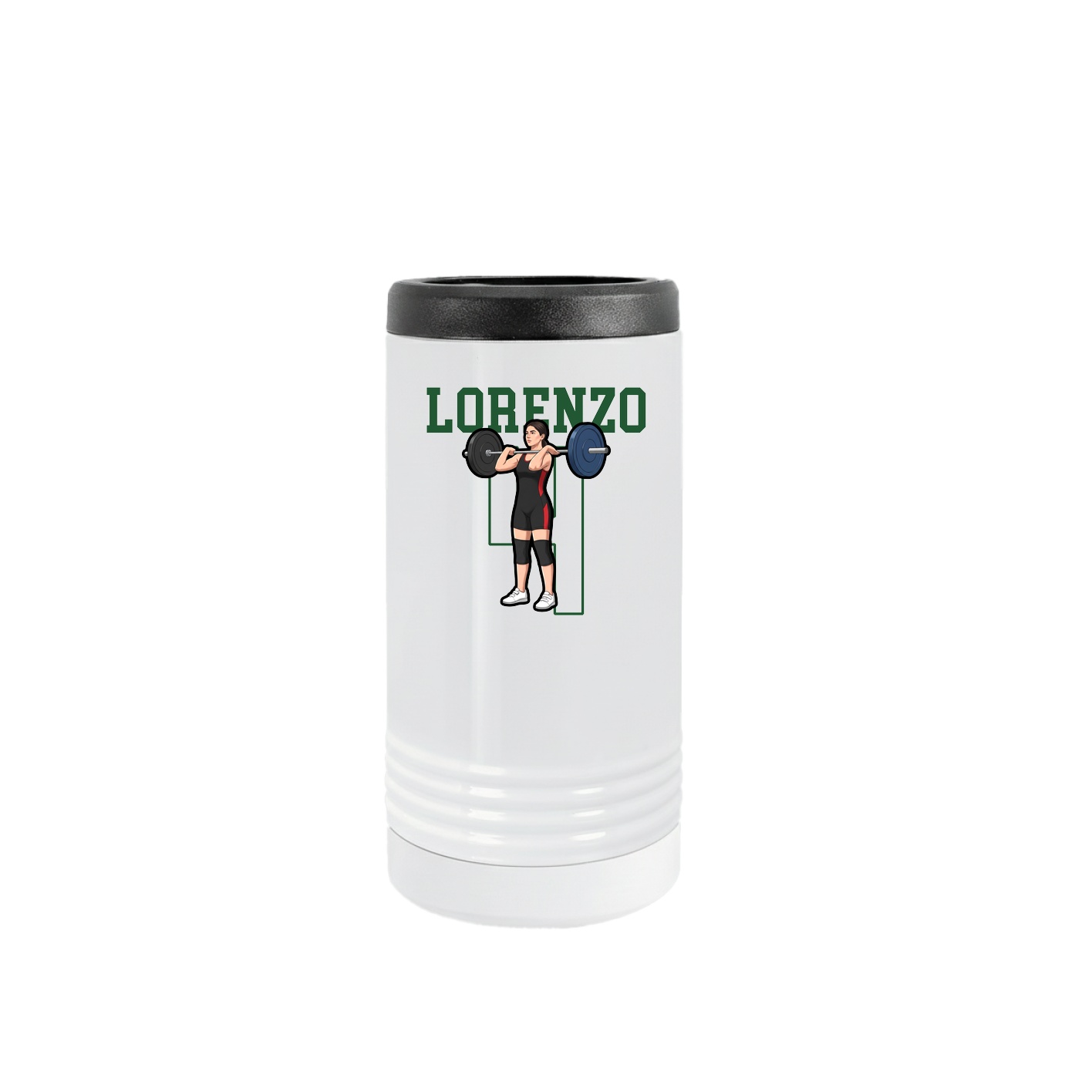 Slim Beverage Holder — Shirsey in White