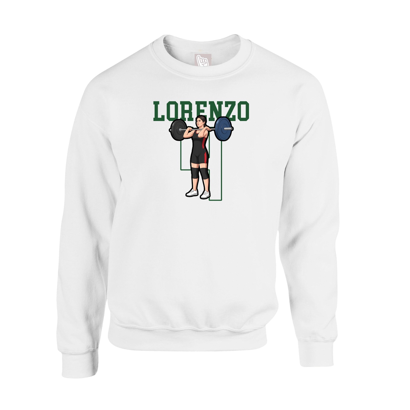 Fleece Crew — Shirsey in White