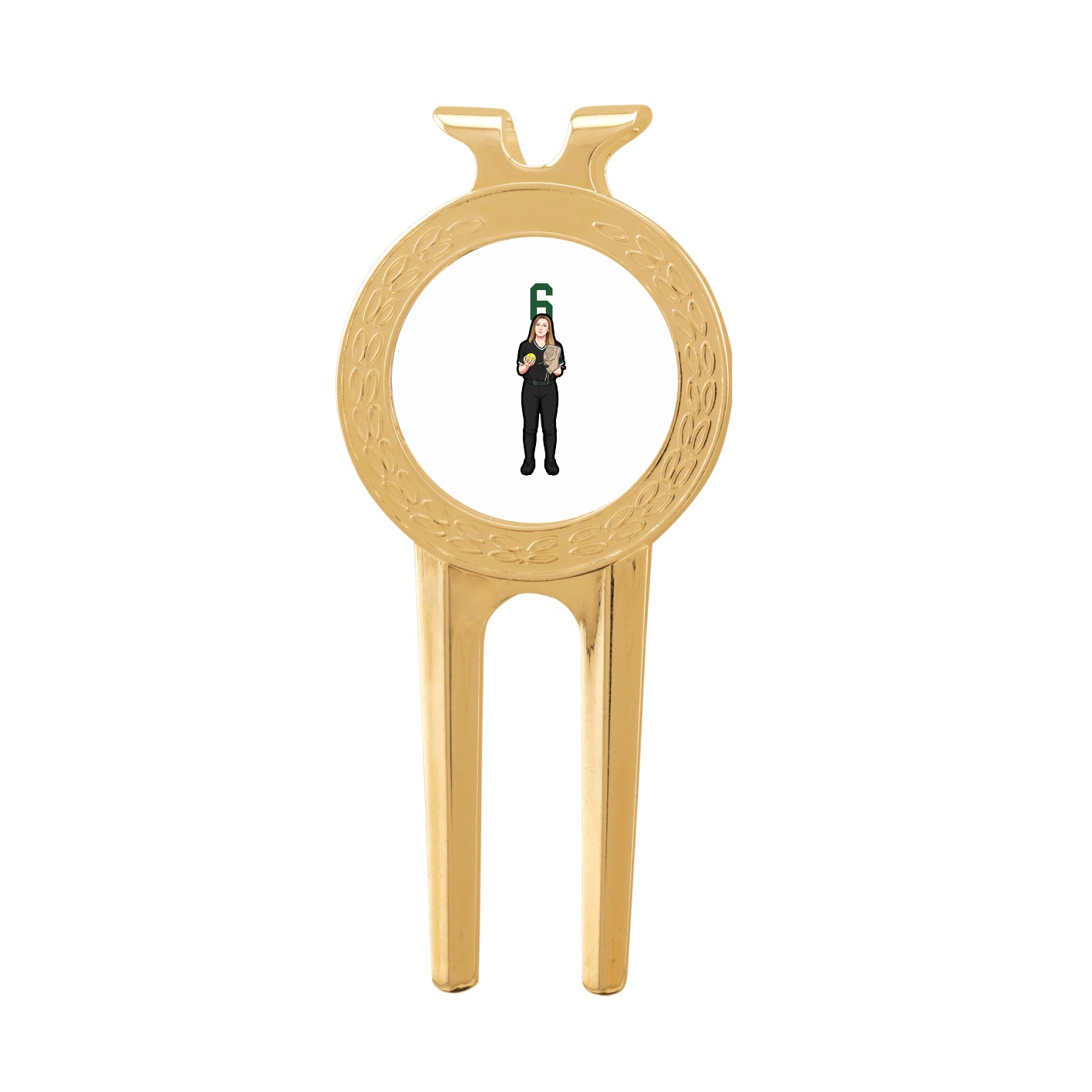 Divot Tool with Ball Marker — Number Top in Classic