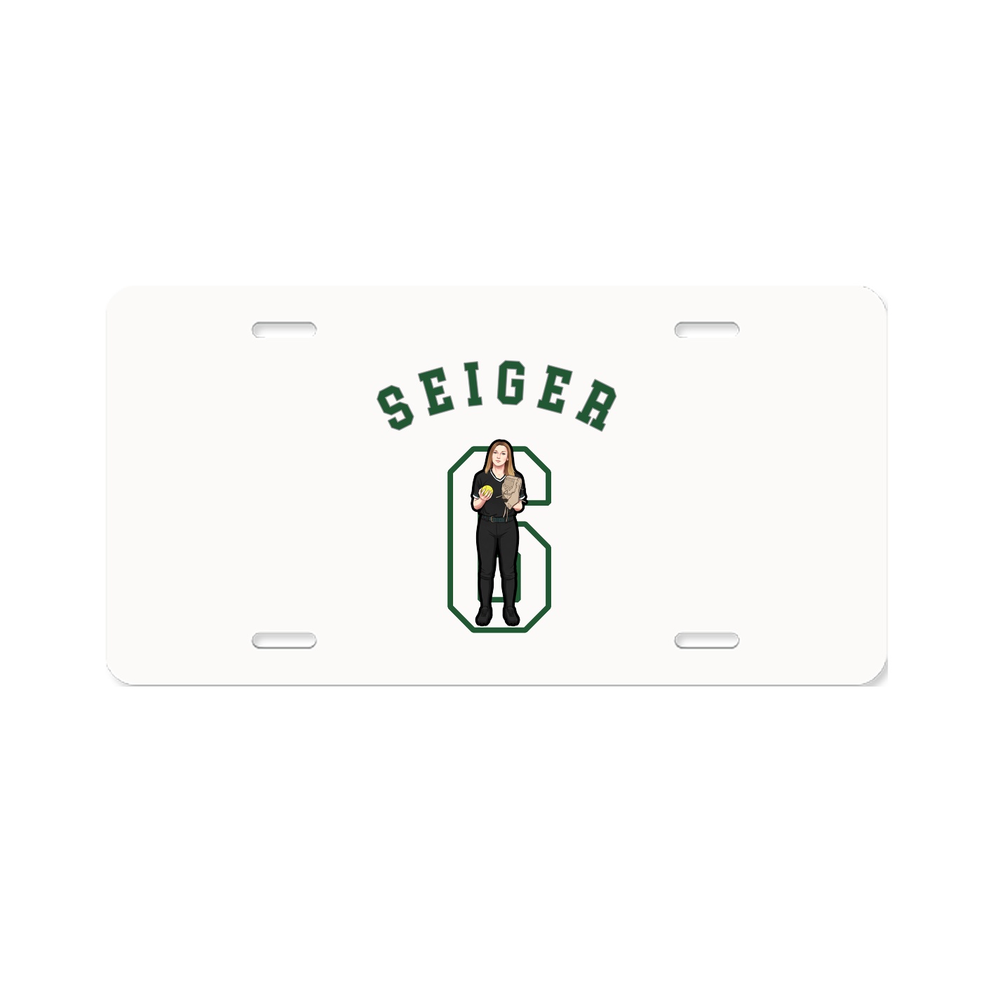 License Plate — Shirsey Arch in Classic