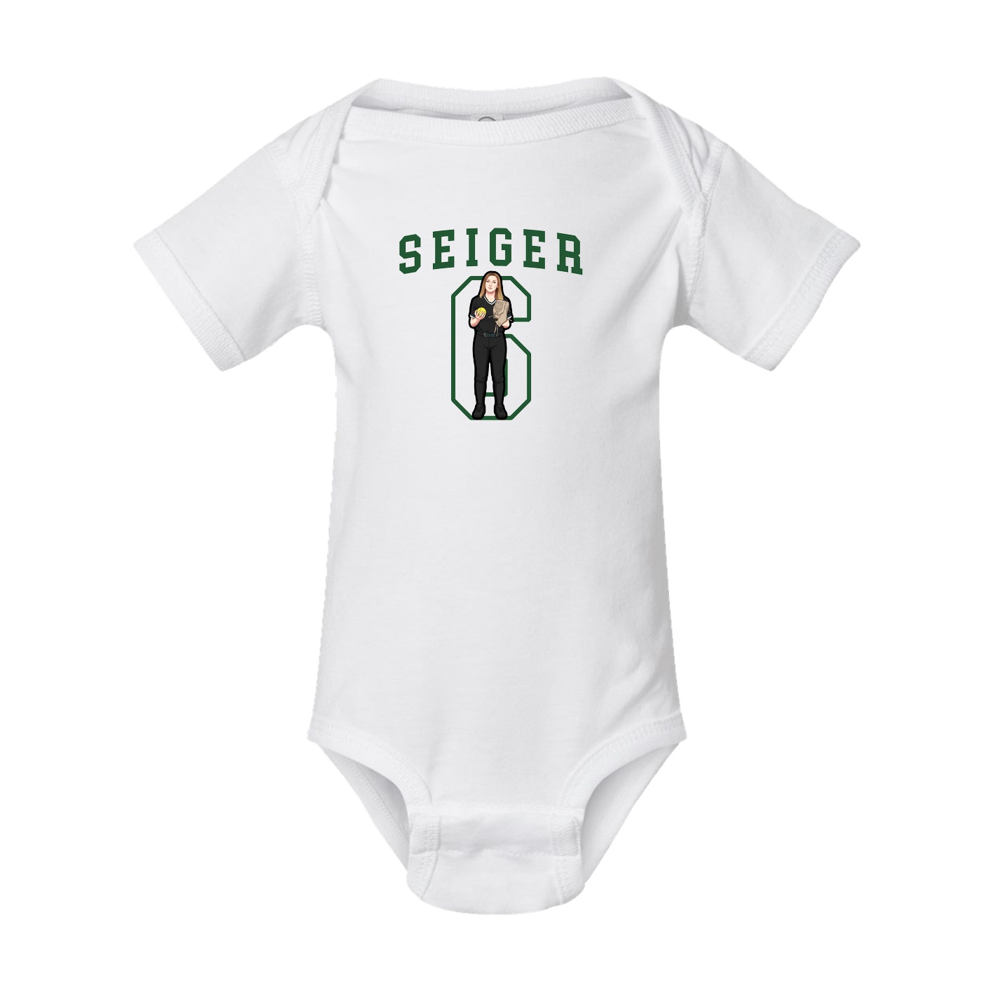 Baby Onesie — Shirsey in White