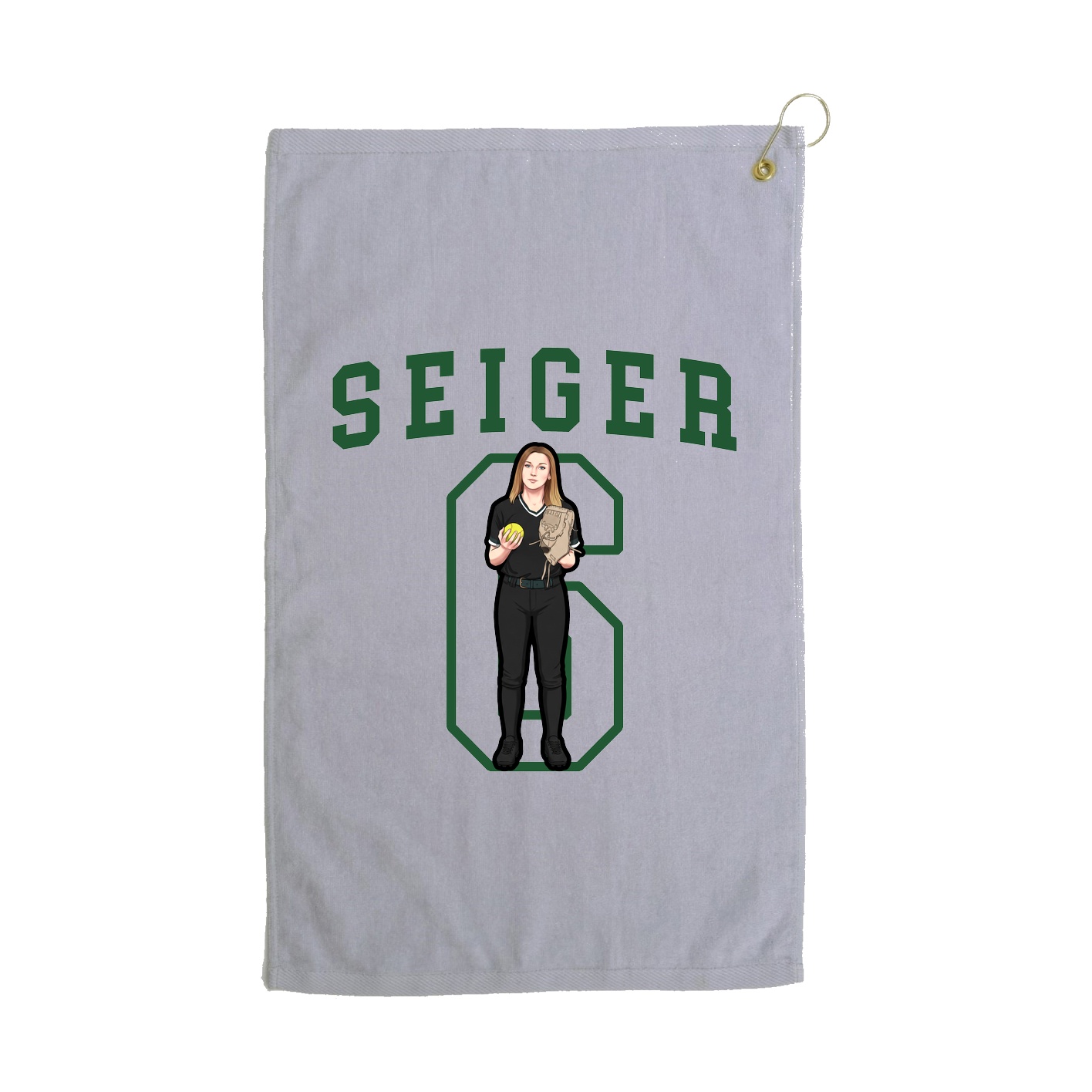 Golf Towel — Shirsey in Grey