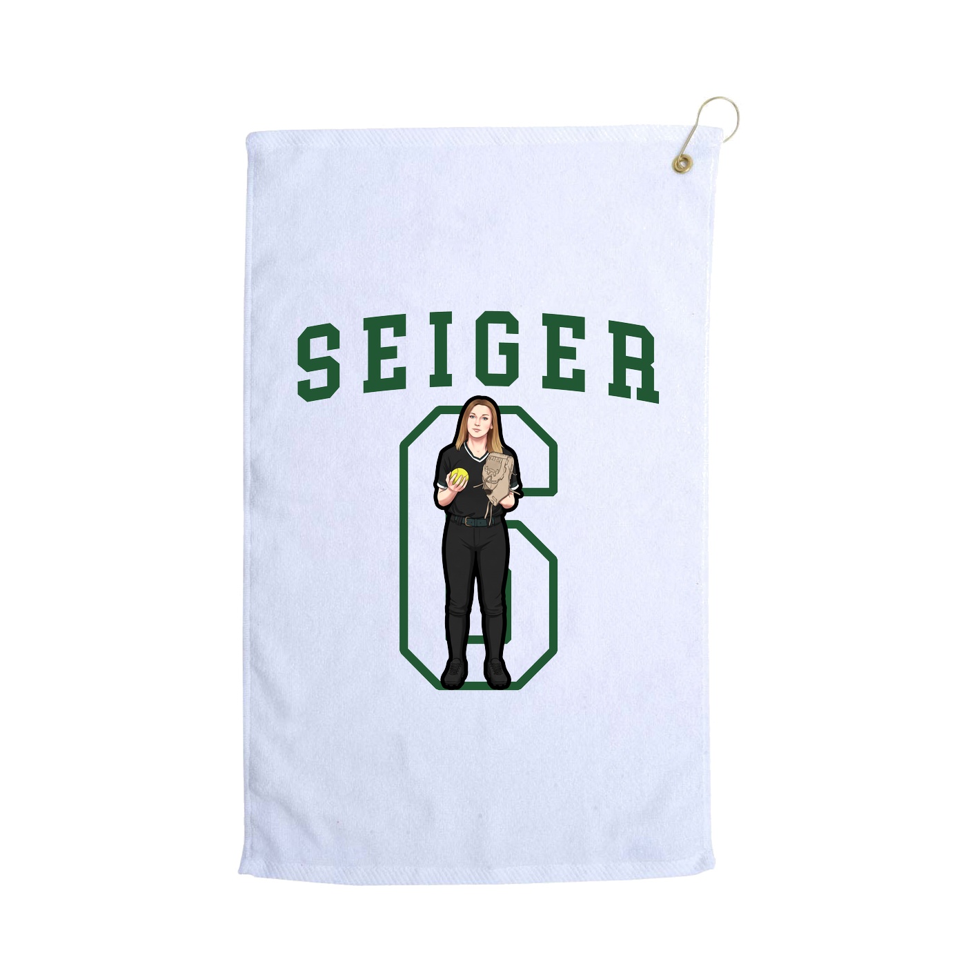 Terry Velour Golf Towel