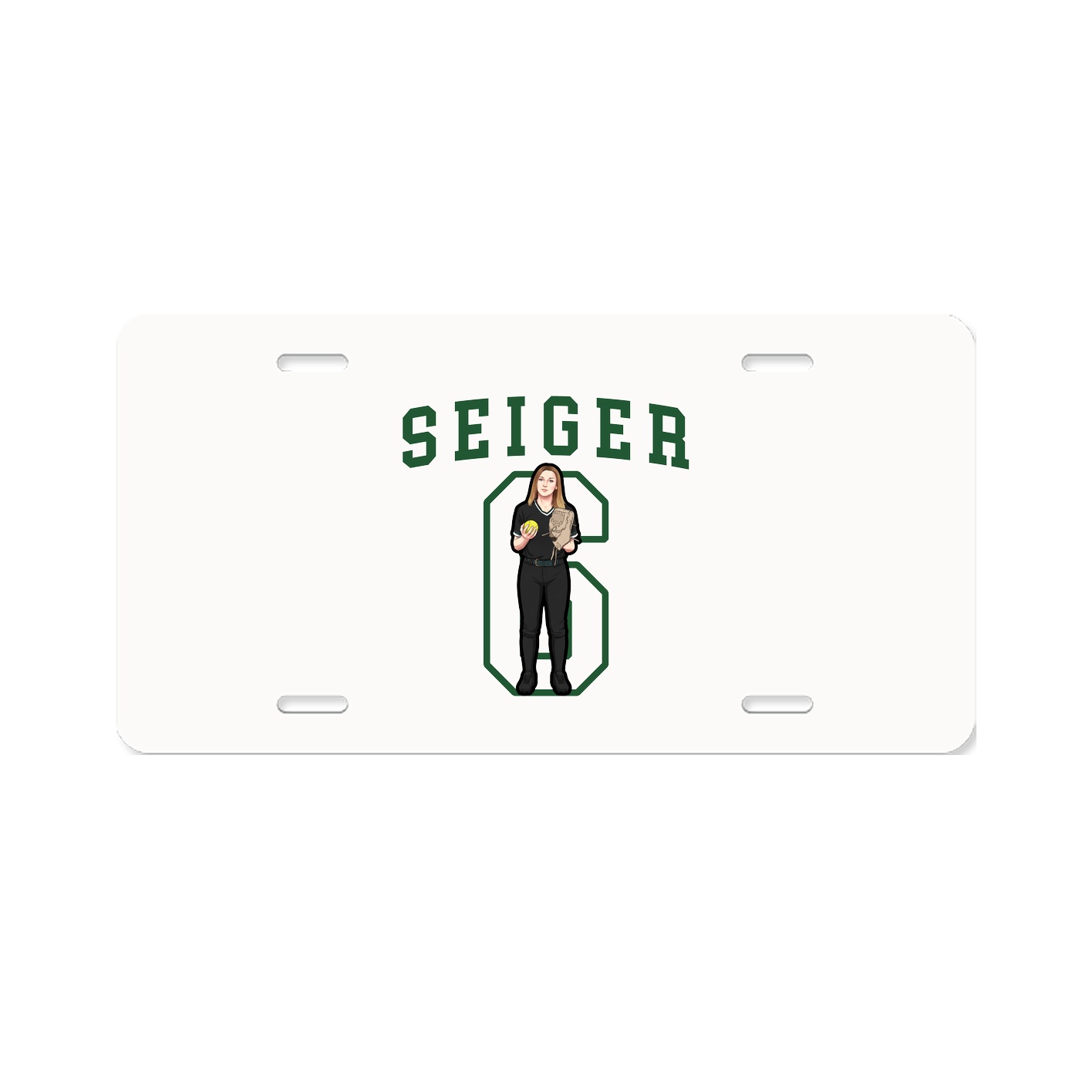 License Plate — Shirsey in Classic