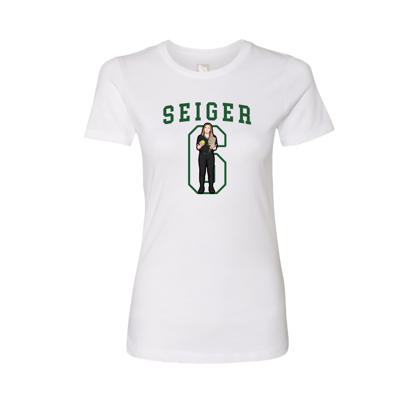 Fitted Women's Tee — Shirsey in White