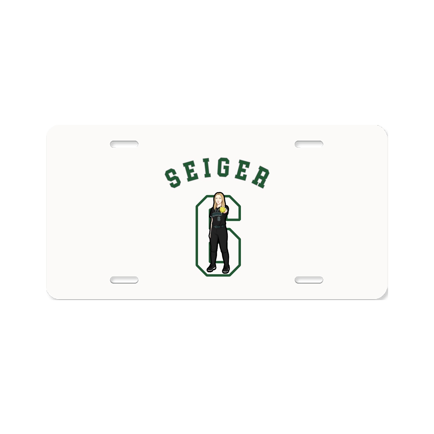 License Plate — Shirsey Arch in Classic