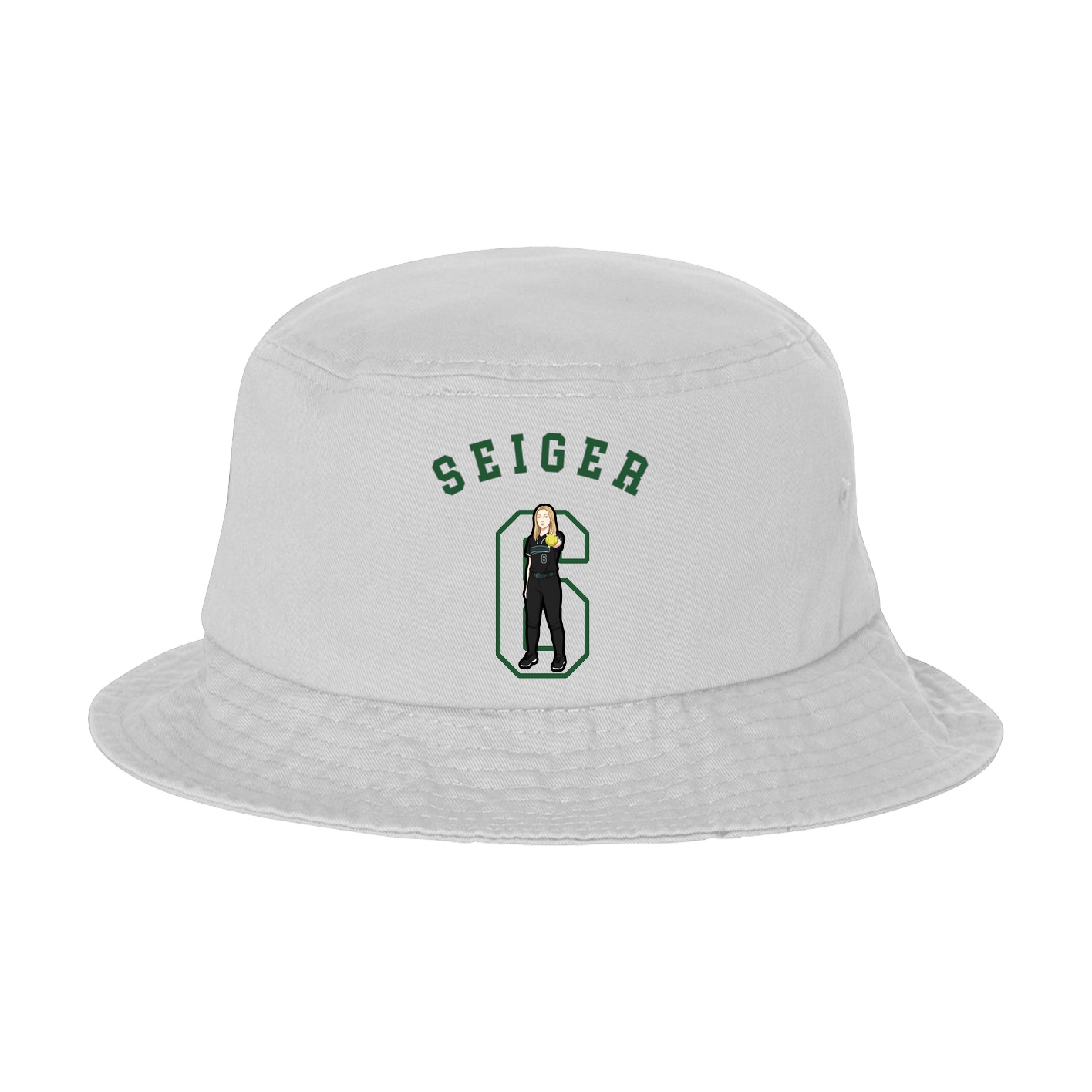 Bucket Cap — Shirsey Arch in White