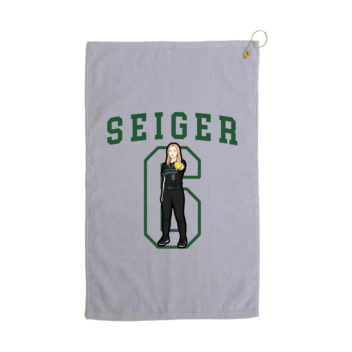 Golf Towel — Shirsey in Grey