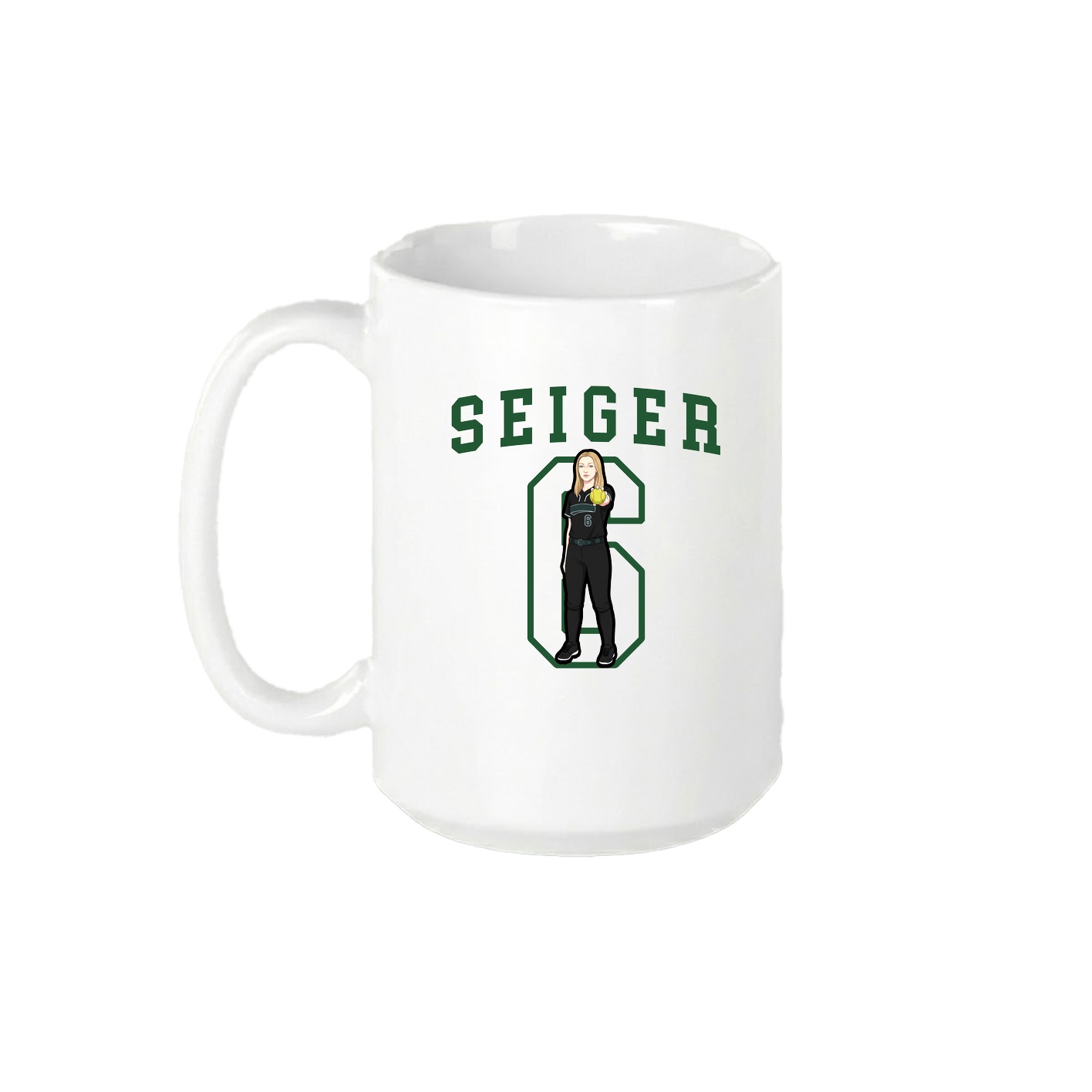 15oz Coffee Mug — Shirsey in White