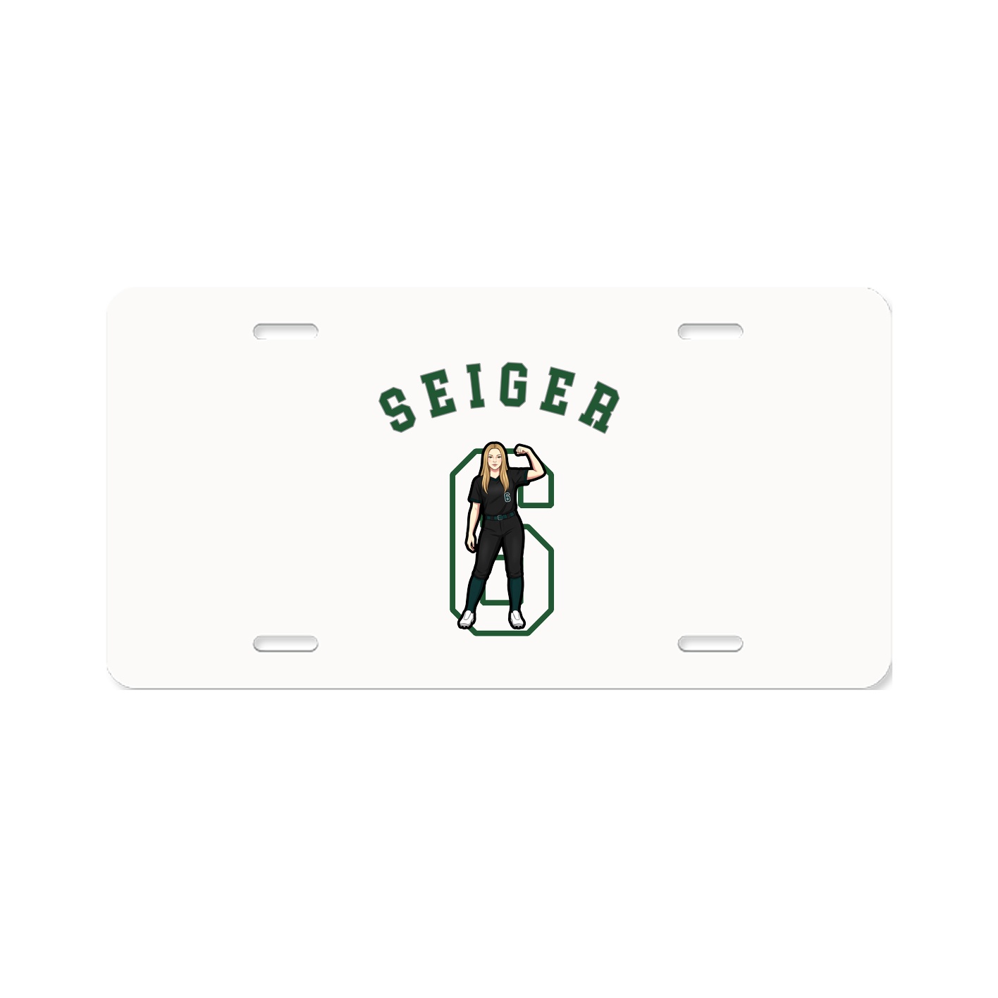 License Plate — Shirsey Arch in Classic