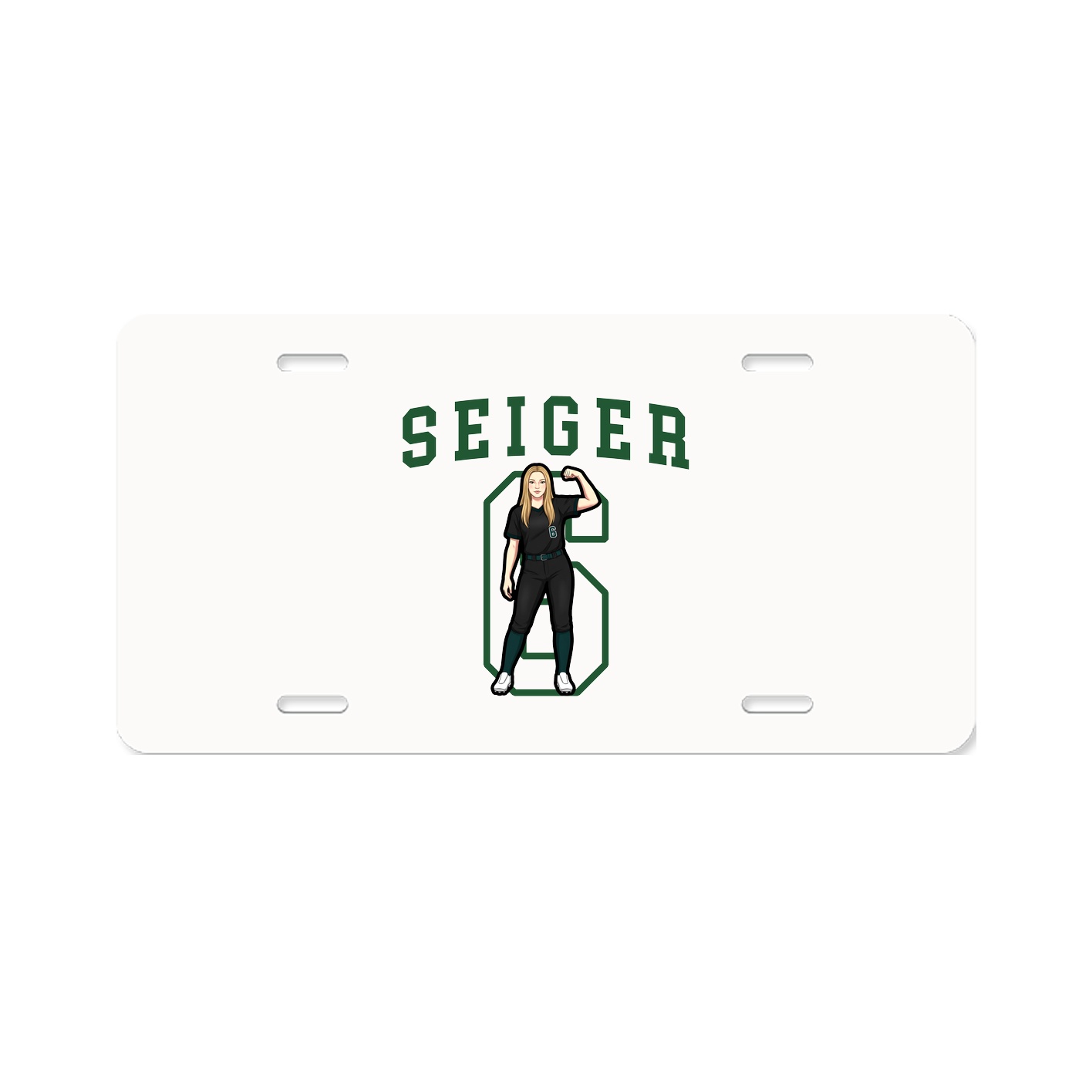 License Plate — Shirsey in Classic